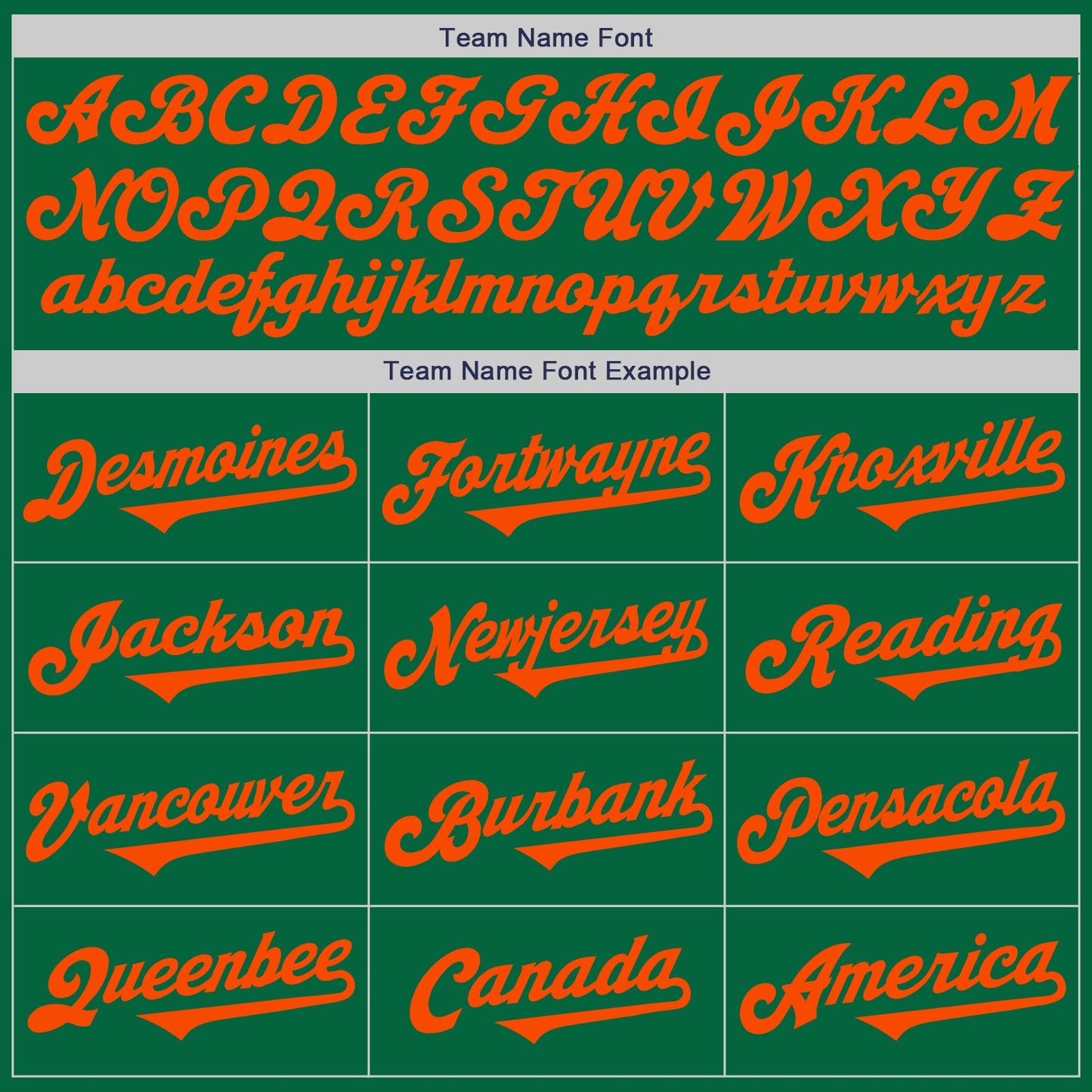 Custom Kelly Green Orange Authentic Two Tone Baseball Jersey - Sky-Custom