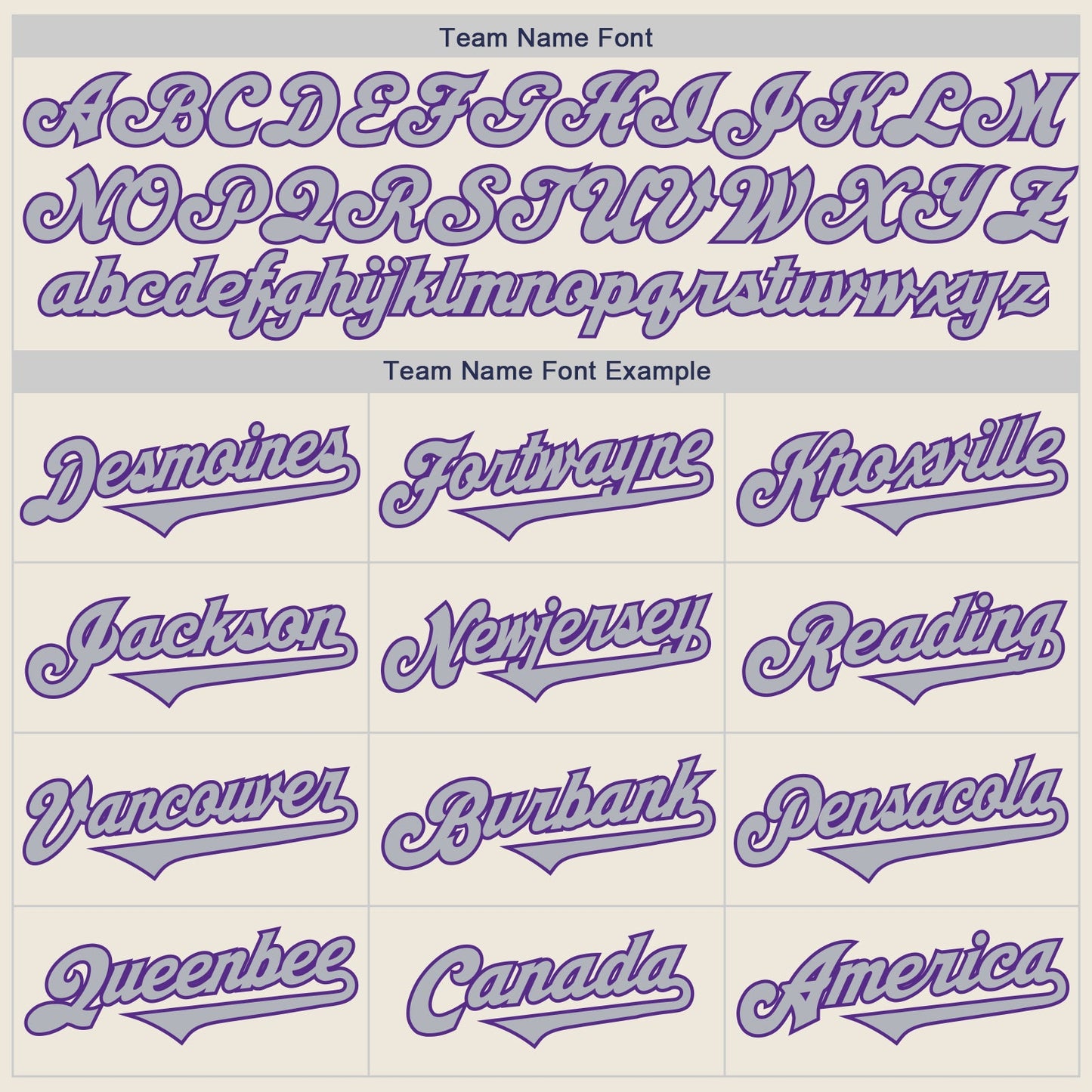 Custom Cream Gray-Purple Authentic Two Tone Baseball Jersey - Sky-Custom