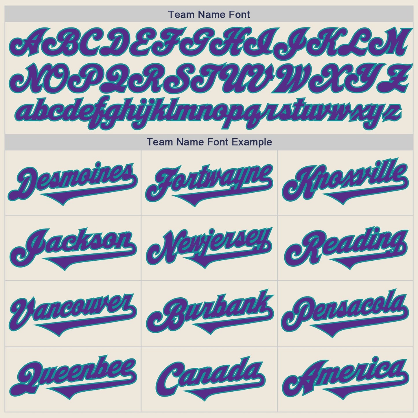 Custom Cream Purple-Teal Authentic Two Tone Baseball Jersey - Sky-Custom