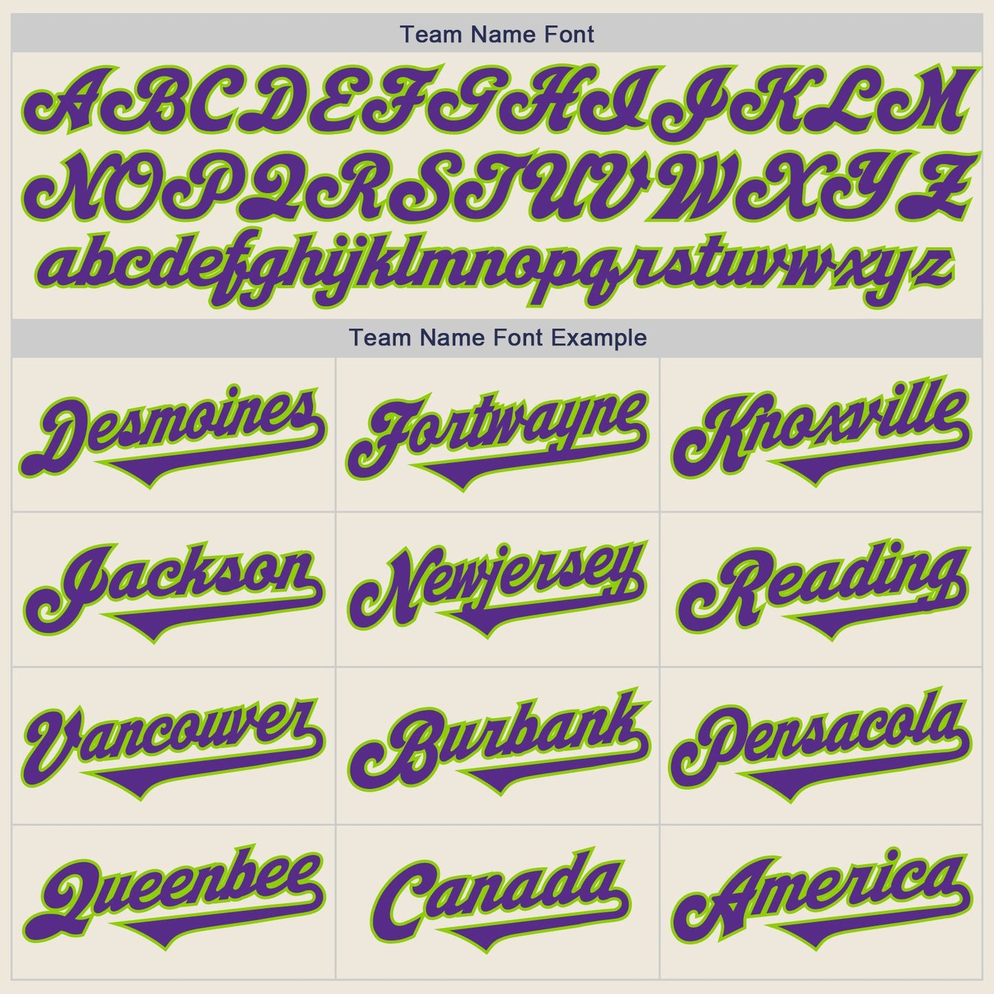 Custom Cream Purple-Neon Green Authentic Two Tone Baseball Jersey - Sky-Custom