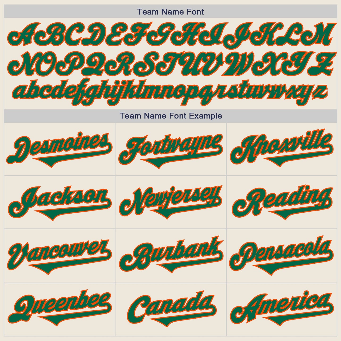Custom Cream Kelly Green-Orange Authentic Two Tone Baseball Jersey - Sky-Custom