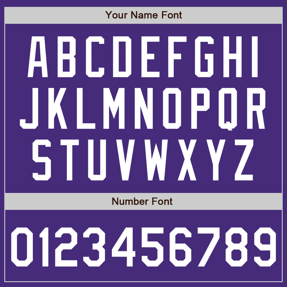 Custom Purple White Authentic Two Tone Baseball Jersey - Sky-Custom