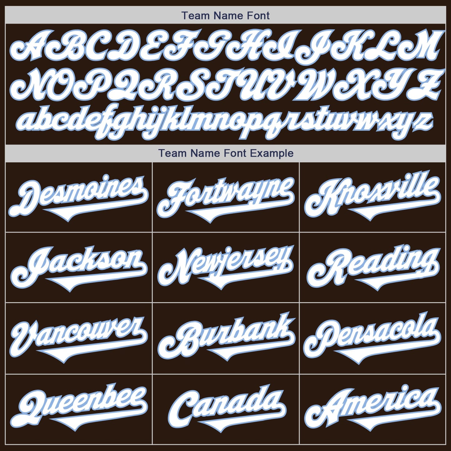 Custom Brown White-Light Blue Authentic Two Tone Baseball Jersey - Sky-Custom