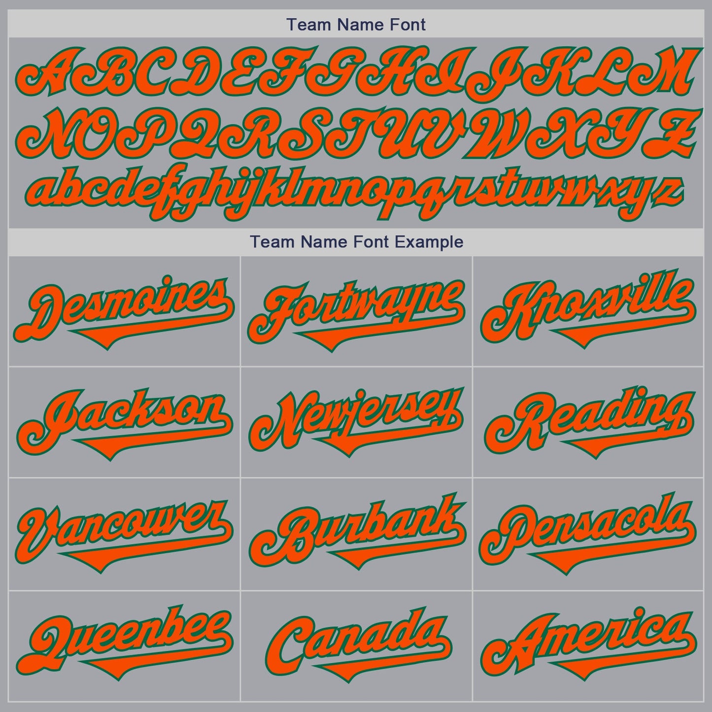 Custom Gray Orange-Kelly Green Authentic Two Tone Baseball Jersey - Sky-Custom