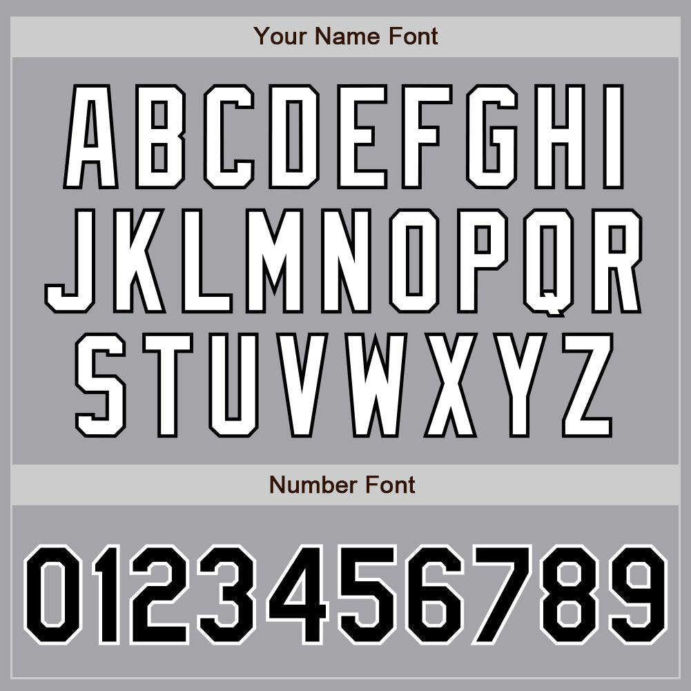 Custom Gray Black-White Authentic Two Tone Baseball Jersey - Sky-Custom