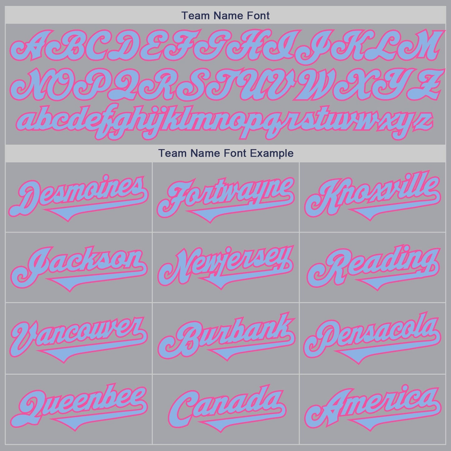 Custom Gray Light Blue-Pink Authentic Two Tone Baseball Jersey - Sky-Custom