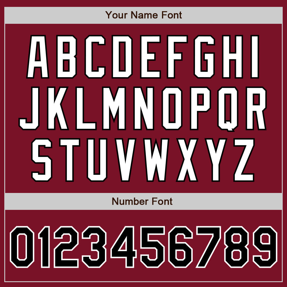 Custom Crimson Black-White Authentic Two Tone Baseball Jersey - Sky-Custom