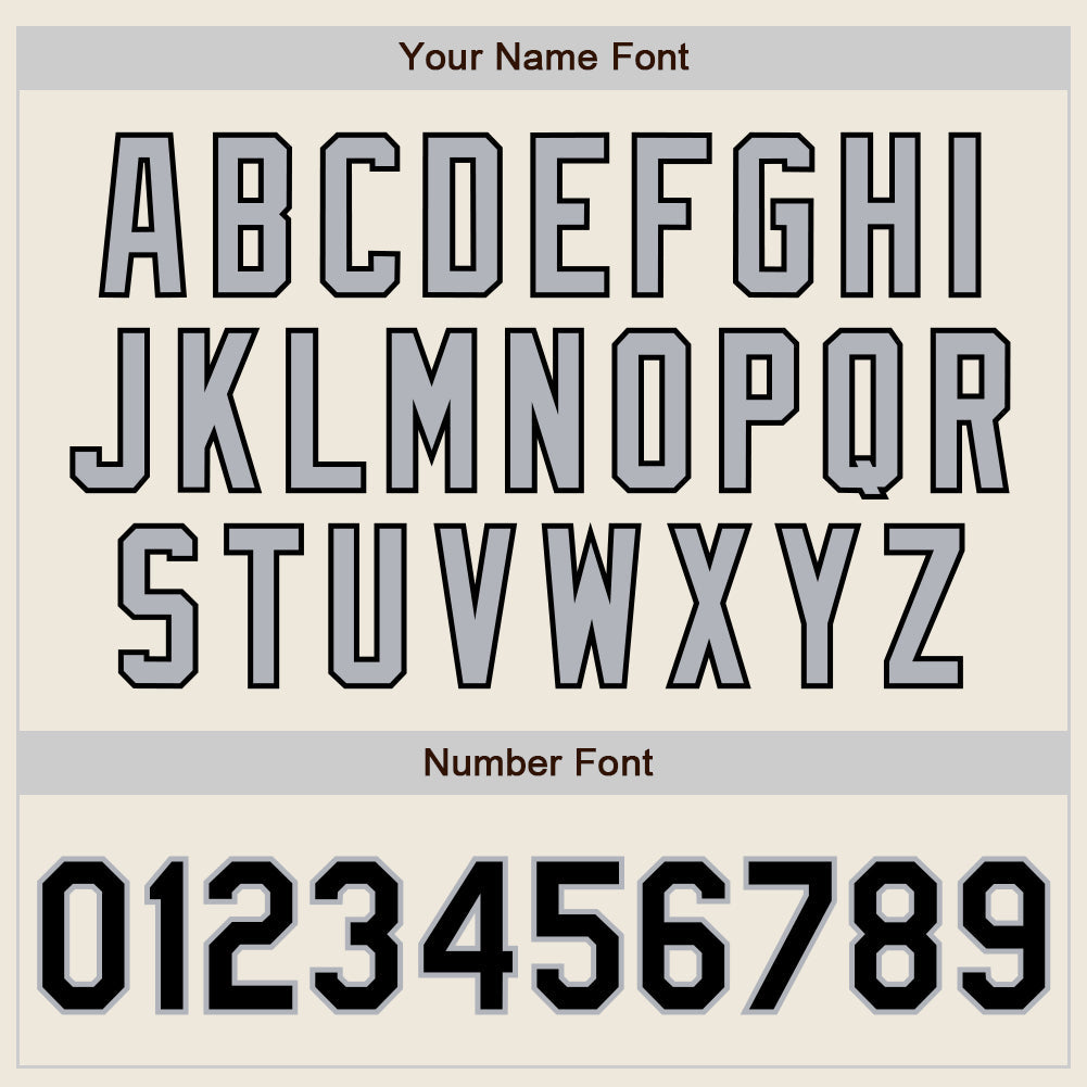 Custom Cream Black Pinstripe Gray Authentic Two Tone Baseball Jersey - Sky-Custom