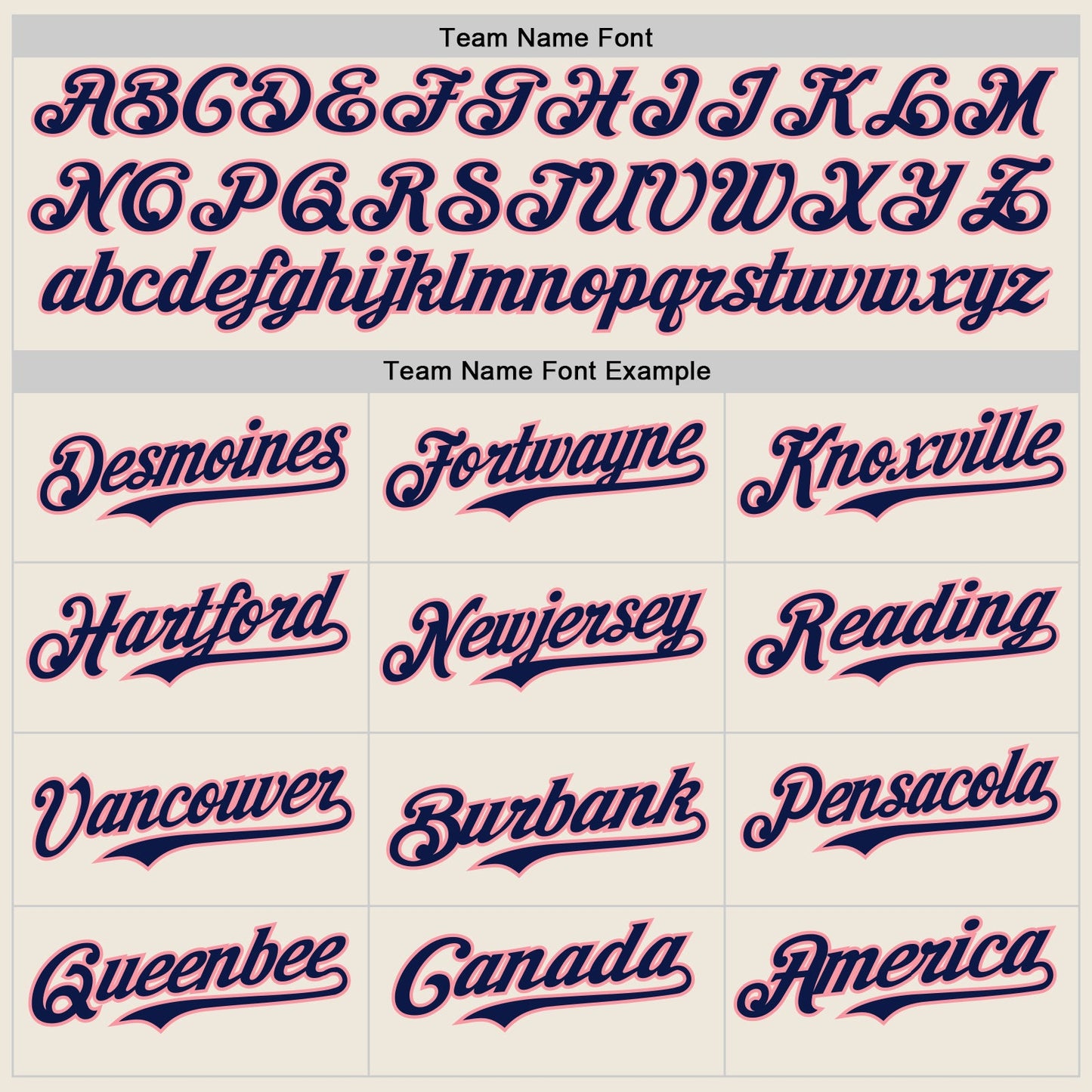 Custom Cream Navy Pinstripe Medium Pink Authentic Two Tone Baseball Jersey - Sky-Custom