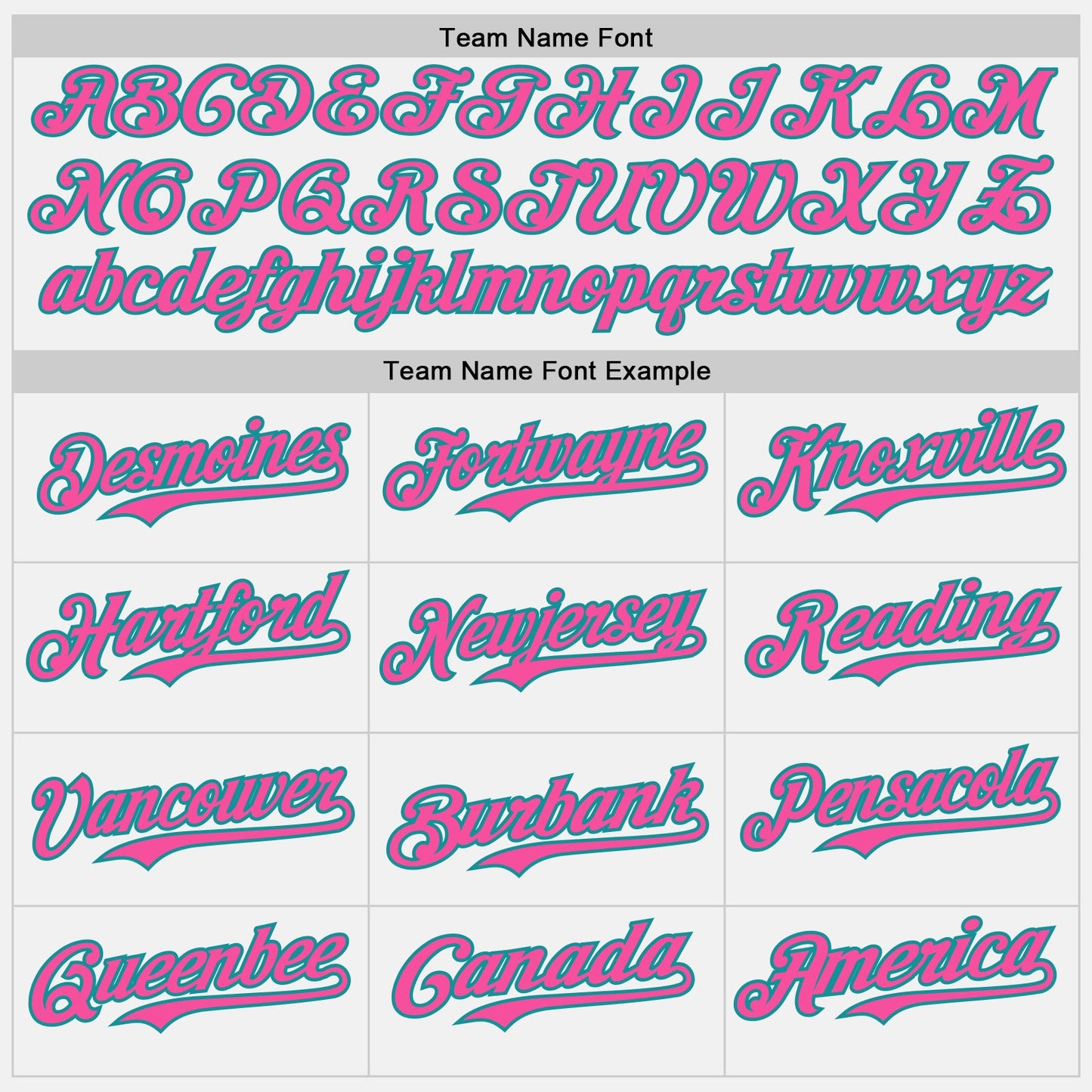 Custom White Pink Pinstripe Teal Authentic Two Tone Baseball Jersey - Sky-Custom