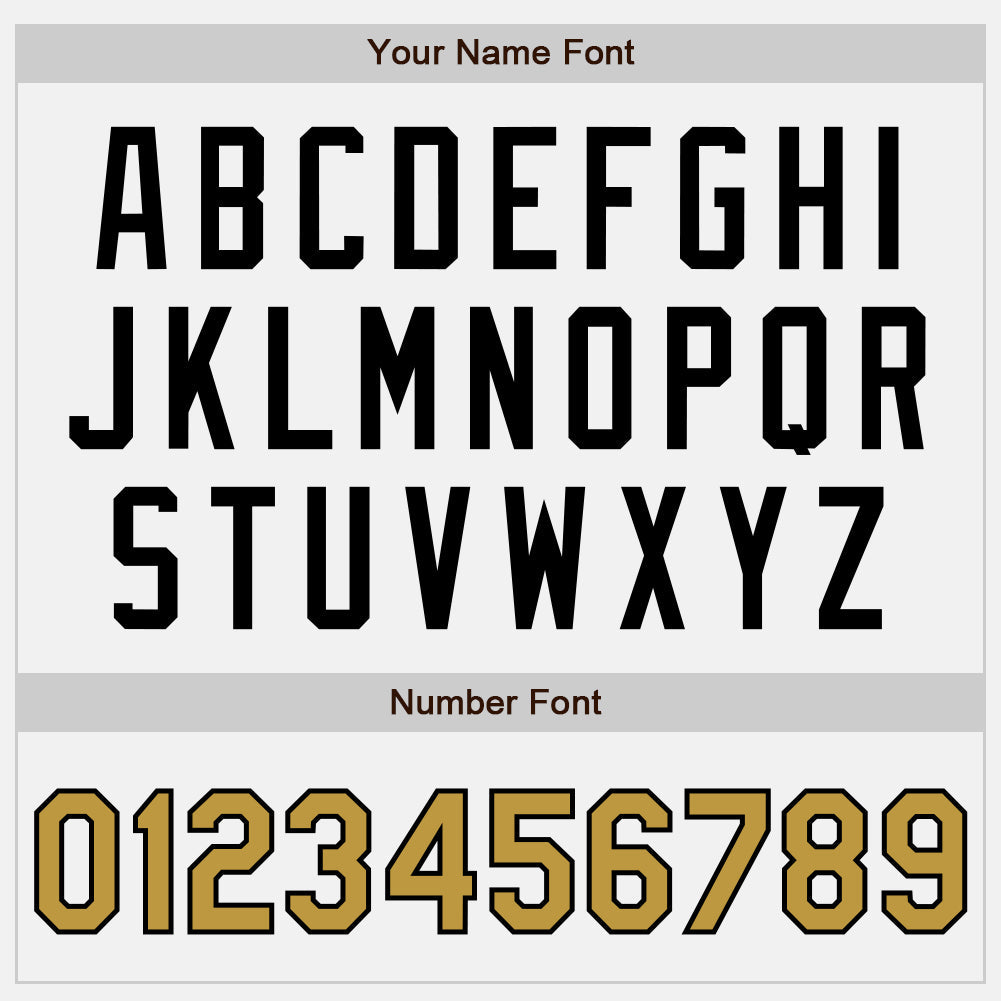 Custom White Old Gold Pinstripe Black Authentic Two Tone Baseball Jersey - Sky-Custom