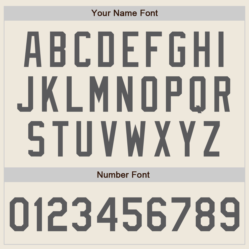 Custom Cream Steel Gray Pinstripe Steel Gray Authentic Two Tone Baseball Jersey - Sky-Custom