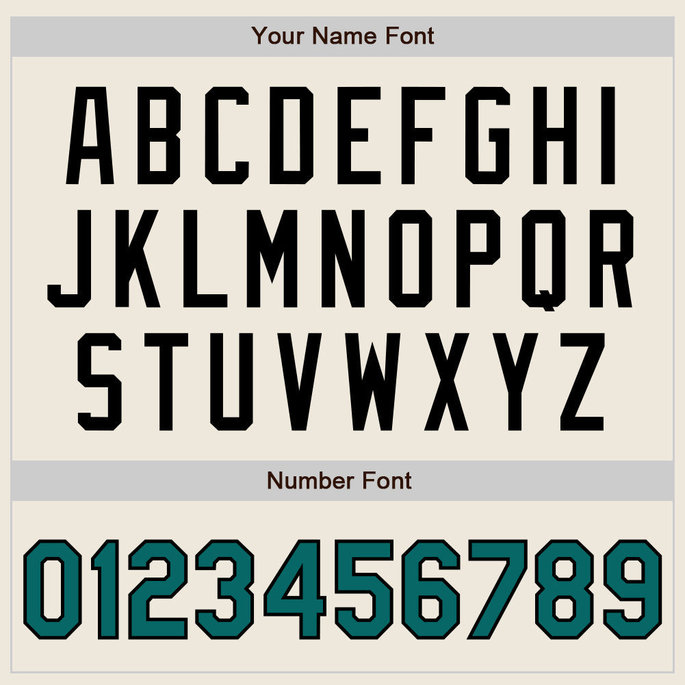 Custom Cream Teal Pinstripe Black Authentic Two Tone Baseball Jersey - Sky-Custom