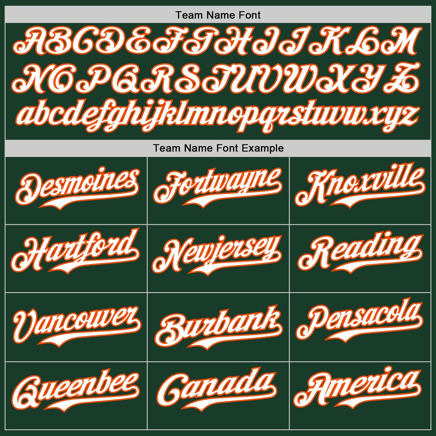 Custom Green Orange Pinstripe White Authentic Two Tone Baseball Jersey - Sky-Custom