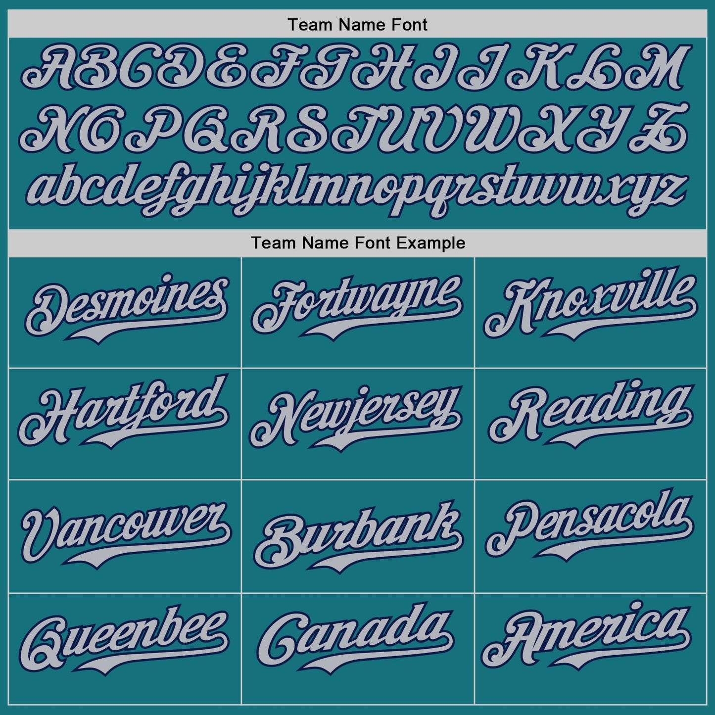 Custom Teal Navy Pinstripe Gray Authentic Two Tone Baseball Jersey - Sky-Custom
