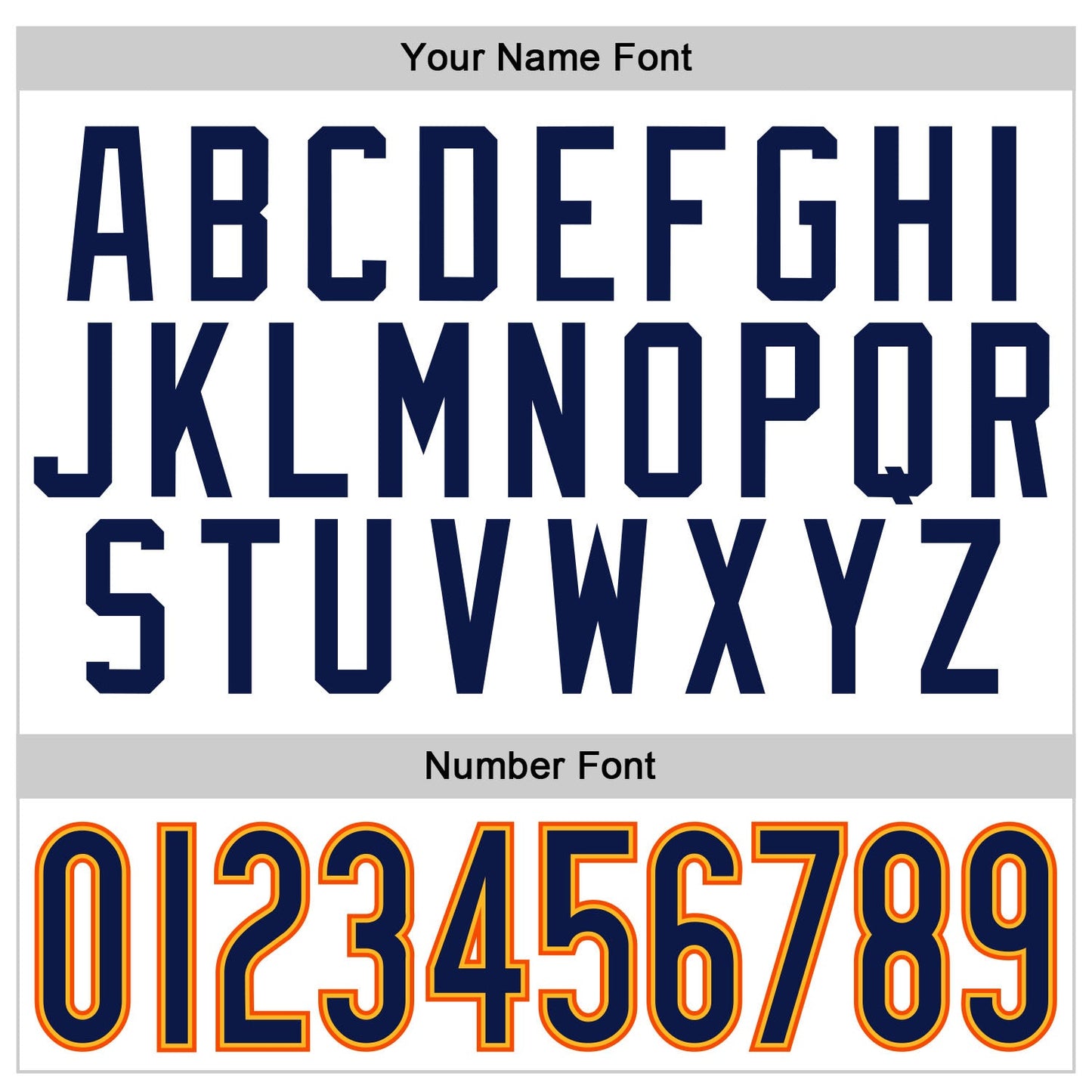 Custom White Navy-Orange Mesh Authentic Football Jersey - Sky-Custom