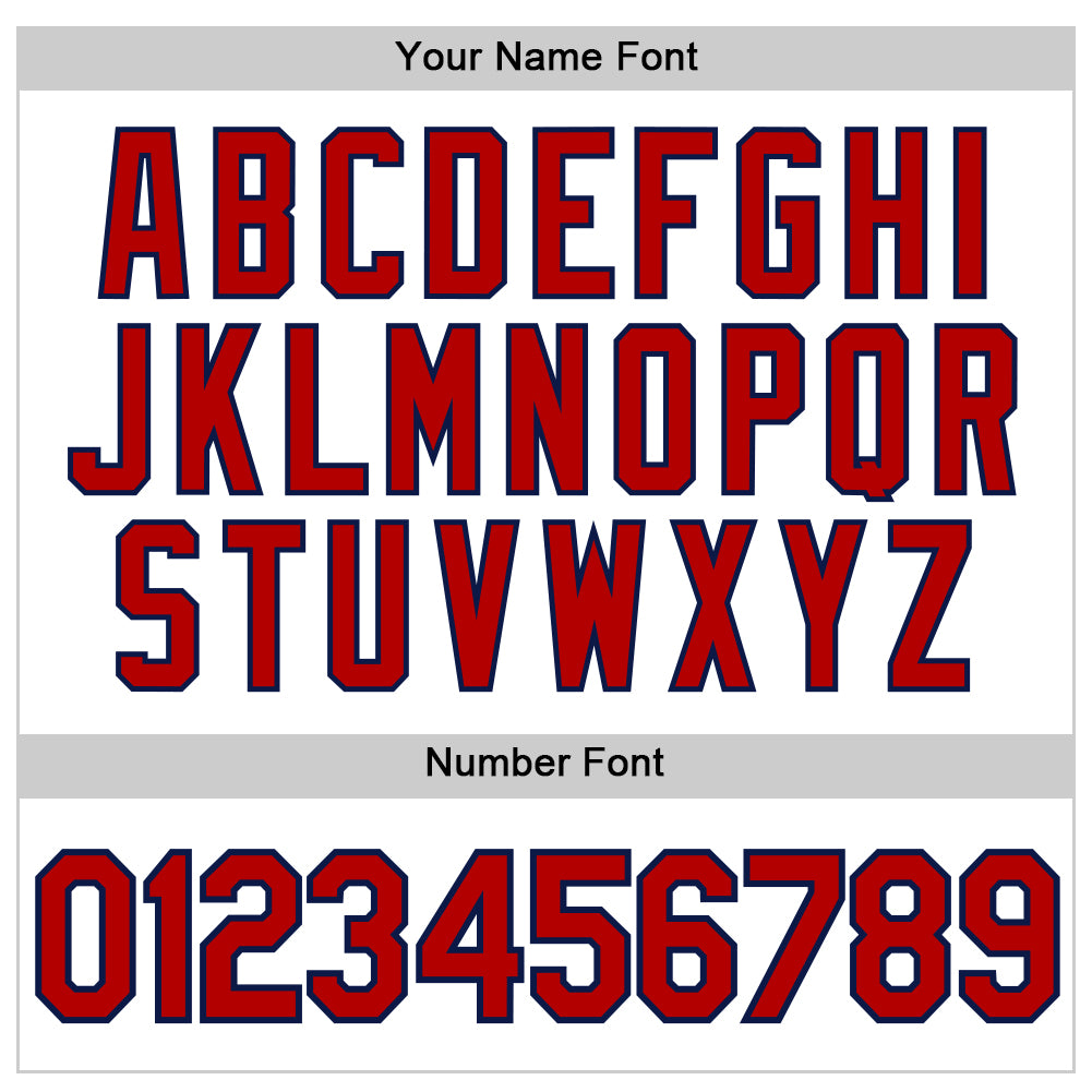 Custom White Red-Navy Authentic Sleeveless Baseball Jersey - Sky-Custom