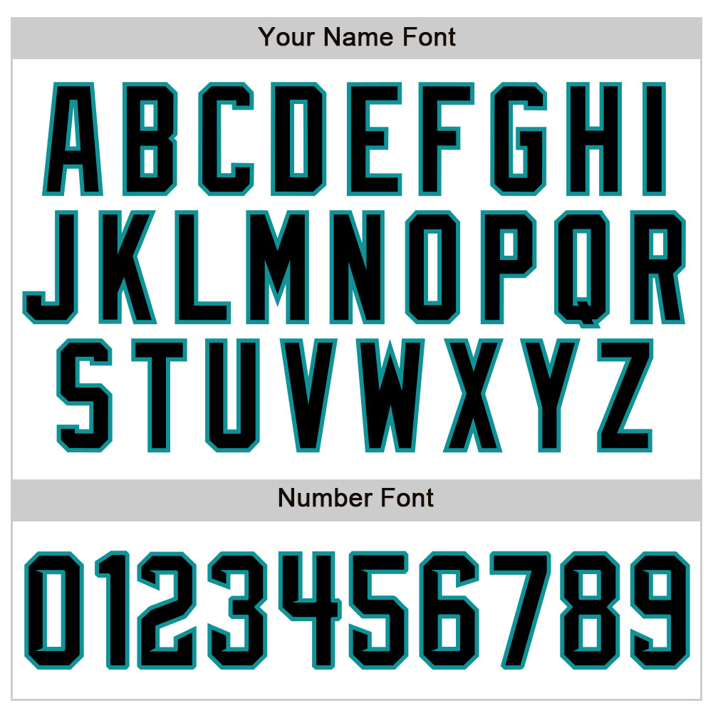 Custom White Black-Teal Authentic Sleeveless Baseball Jersey - Sky-Custom