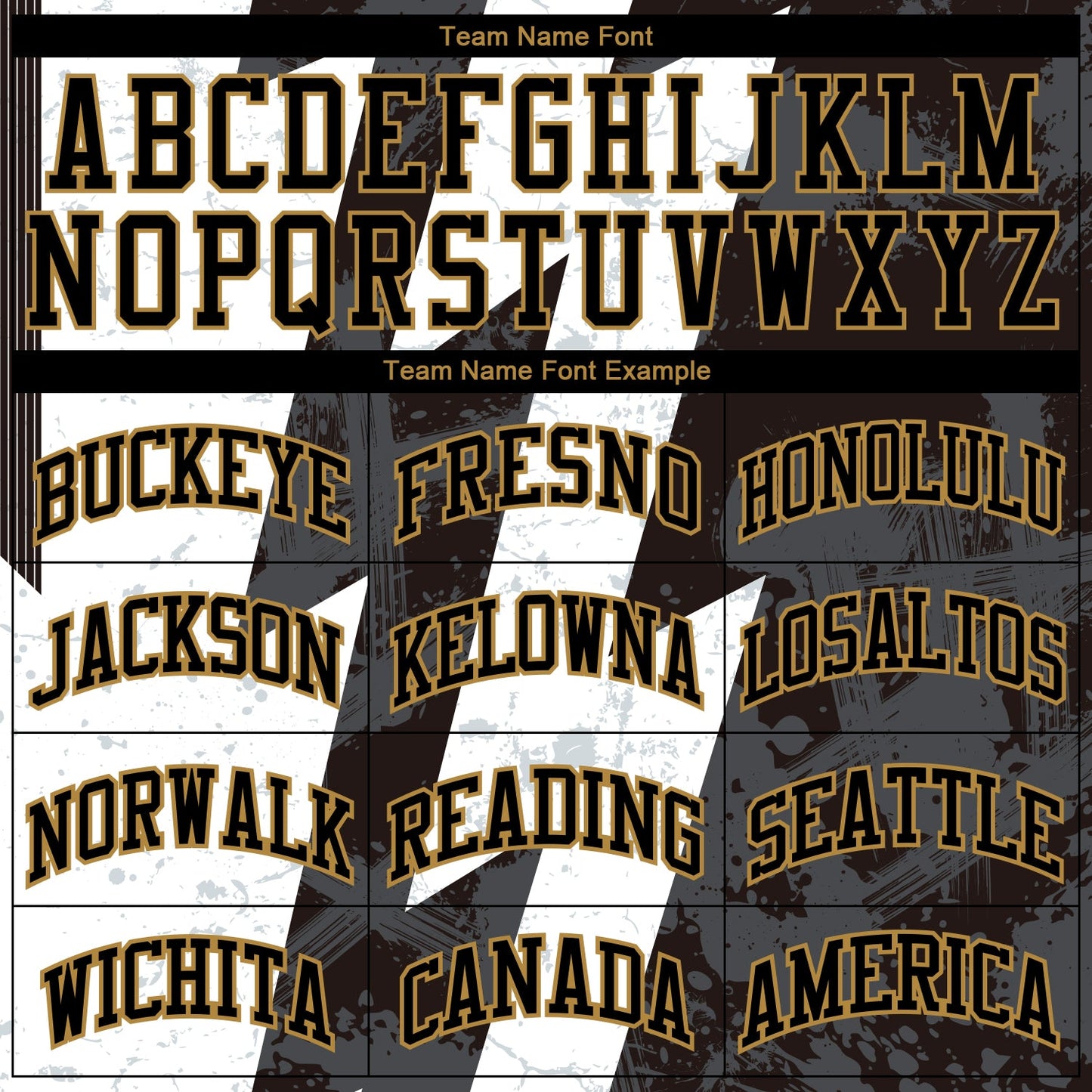 Custom White Black-Old Gold Round Neck Sublimation Basketball Suit Jersey - Sky-Custom