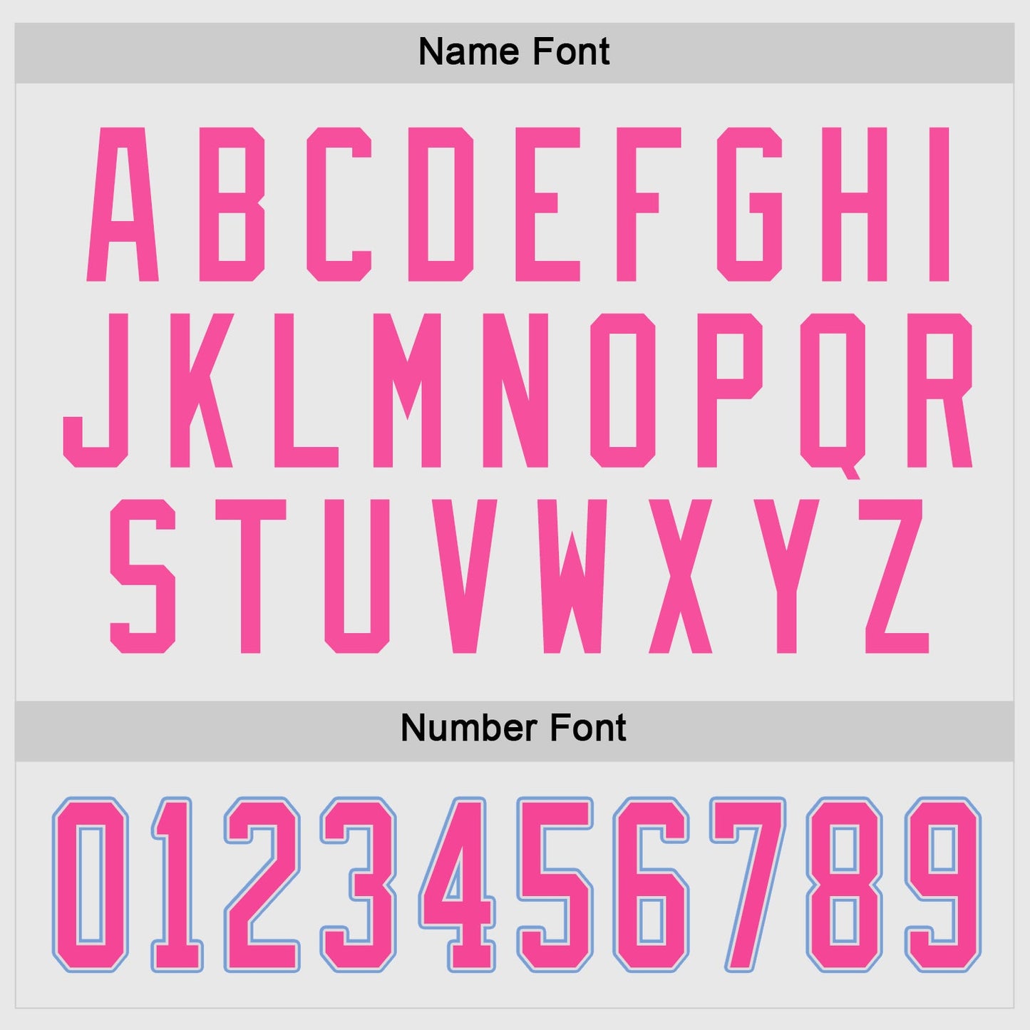 Custom White Pink-Light Blue Hockey Jersey - Sky-Custom