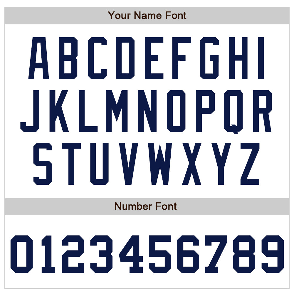 Custom White Orange Pinstripe Navy Authentic Baseball Jersey - Sky-Custom