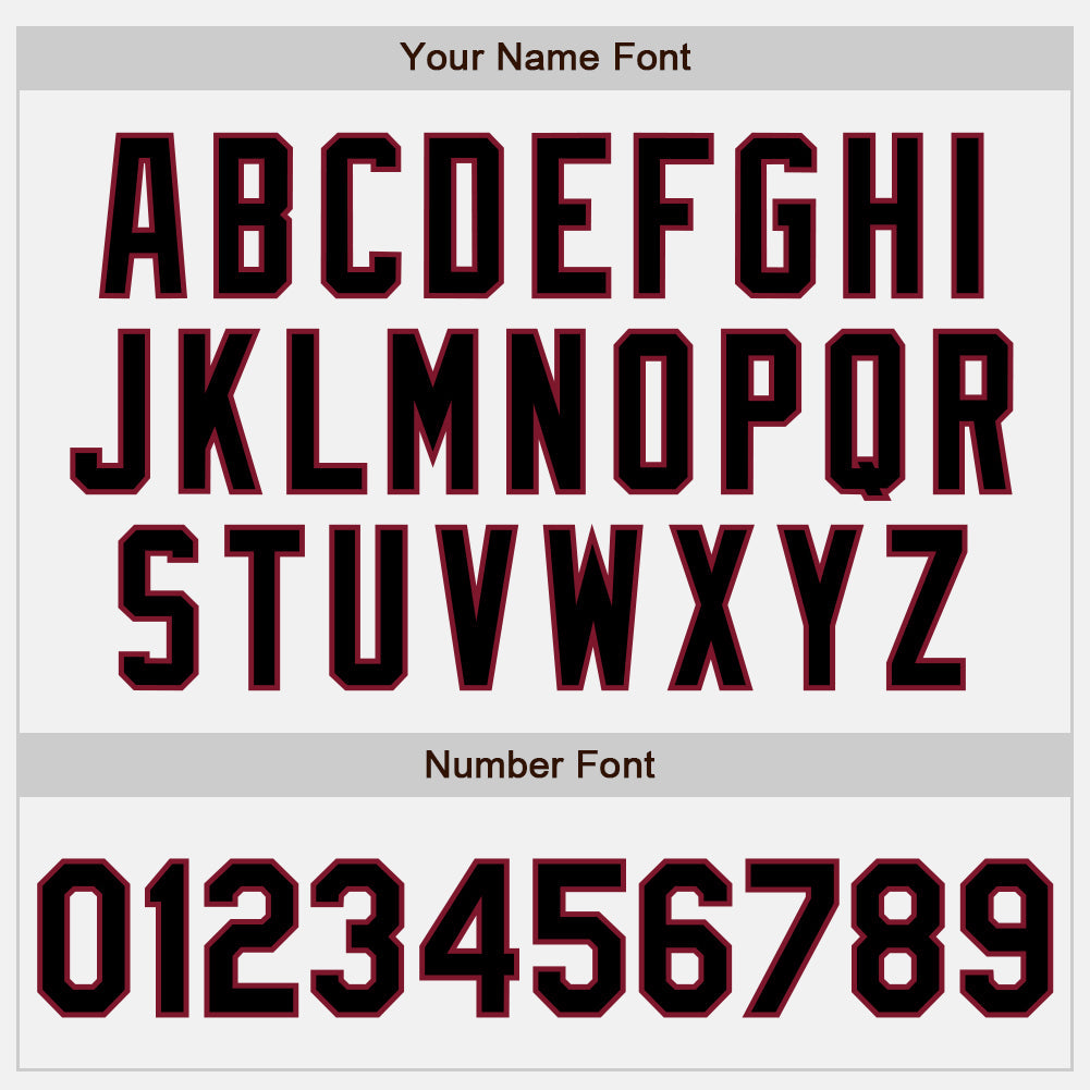 Custom White Black-Crimson Authentic Baseball Jersey - Sky-Custom