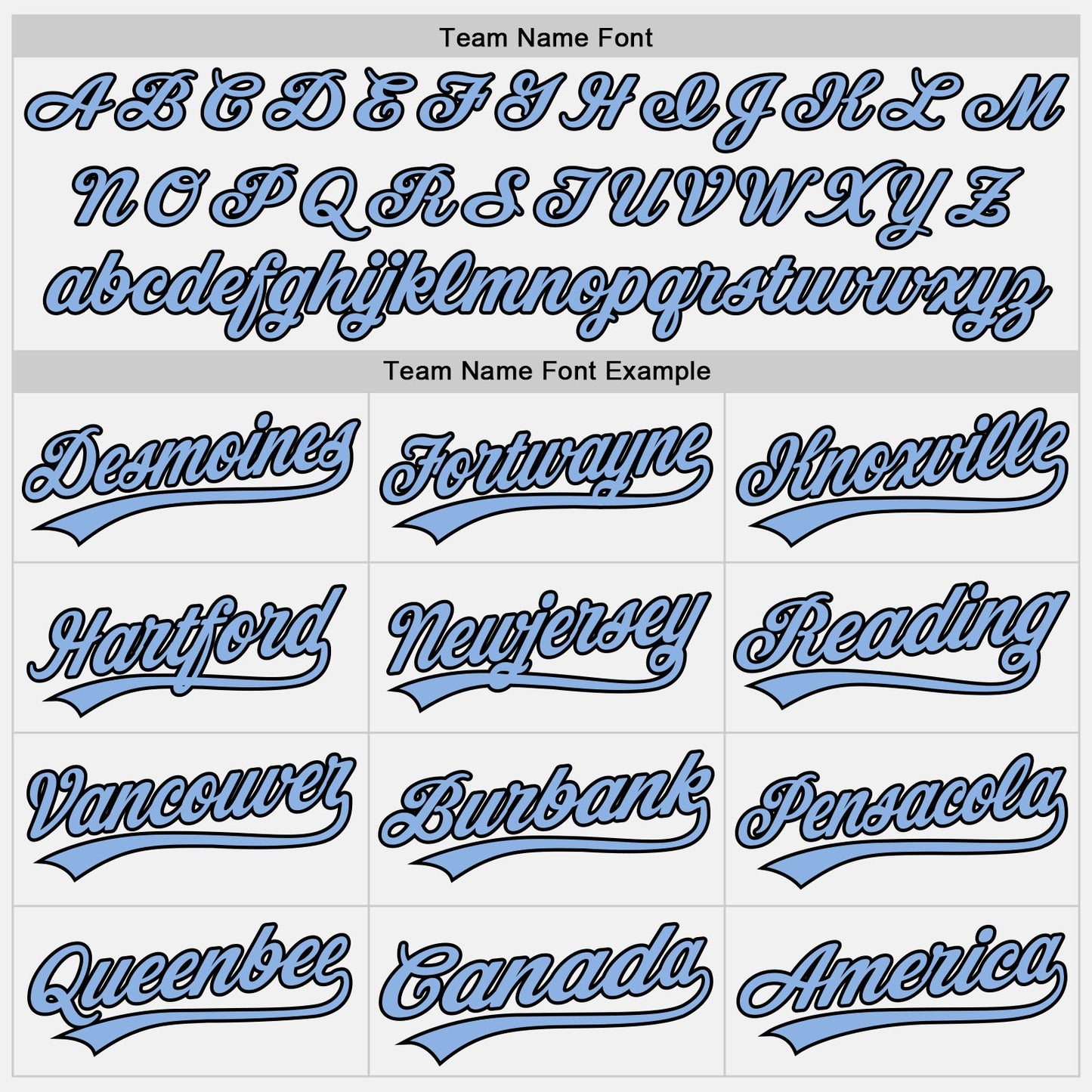 Custom White Black Pinstripe Light Blue Authentic Baseball Jersey - Sky-Custom