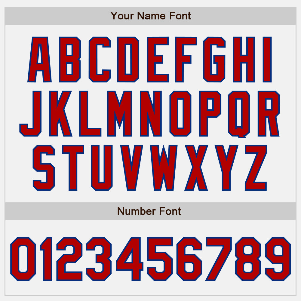 Custom White Red Pinstripe Red-Royal Authentic Baseball Jersey - Sky-Custom