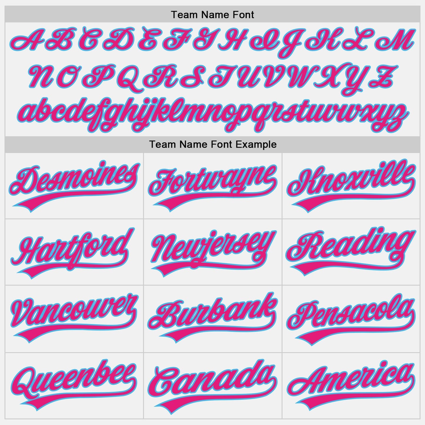 Custom White Purple Pinstripe Hot Pink-Sky Blue Authentic Baseball Jersey - Sky-Custom