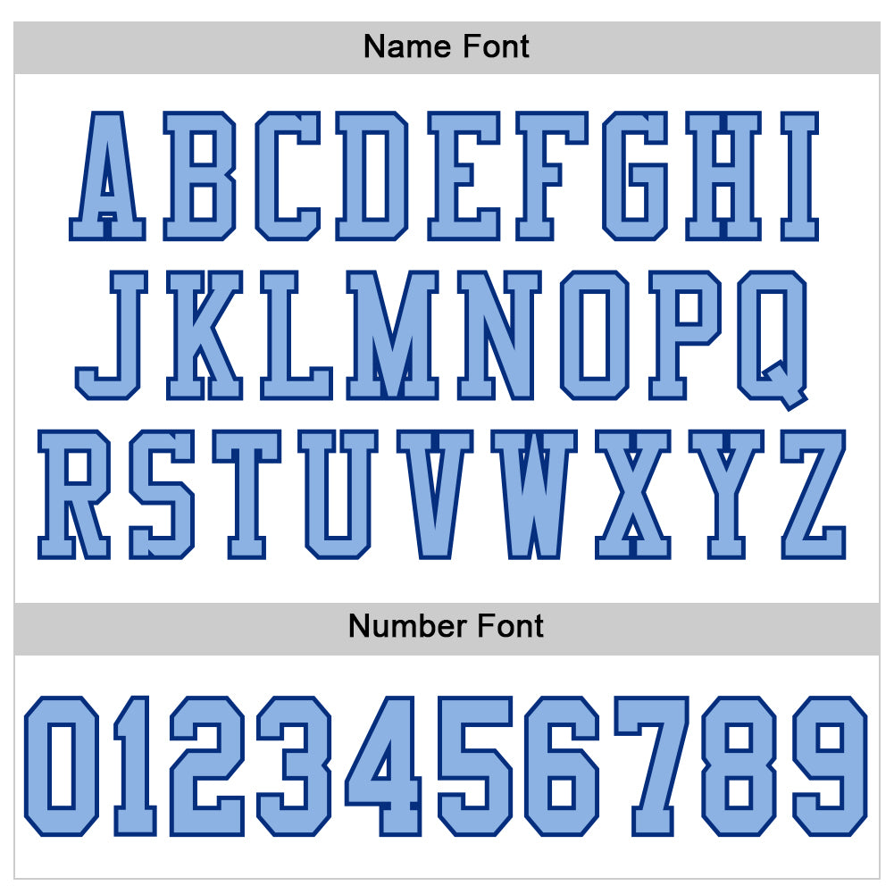 Custom White Light Blue-Royal Mesh Authentic Football Jersey - Sky-Custom