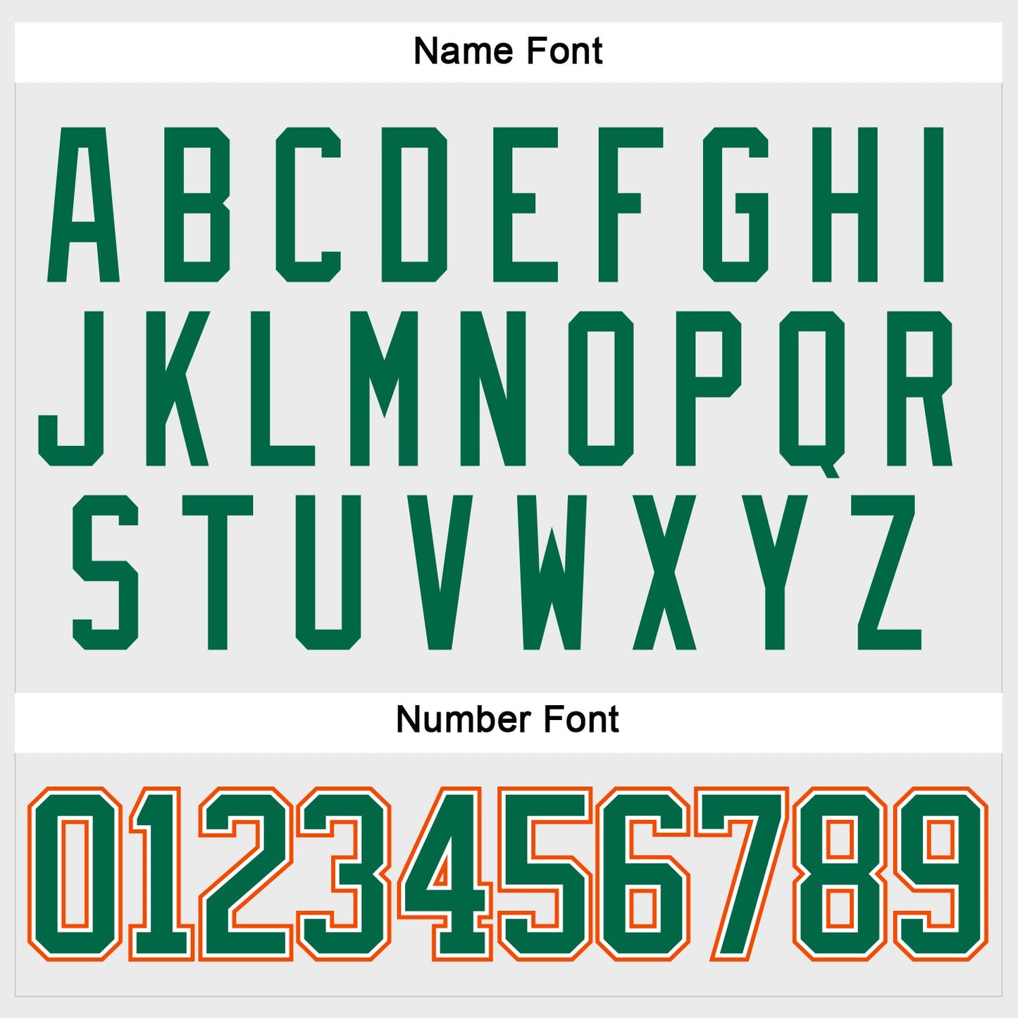 Custom White Kelly Green-Orange Hockey Lace Neck Jersey - Sky-Custom