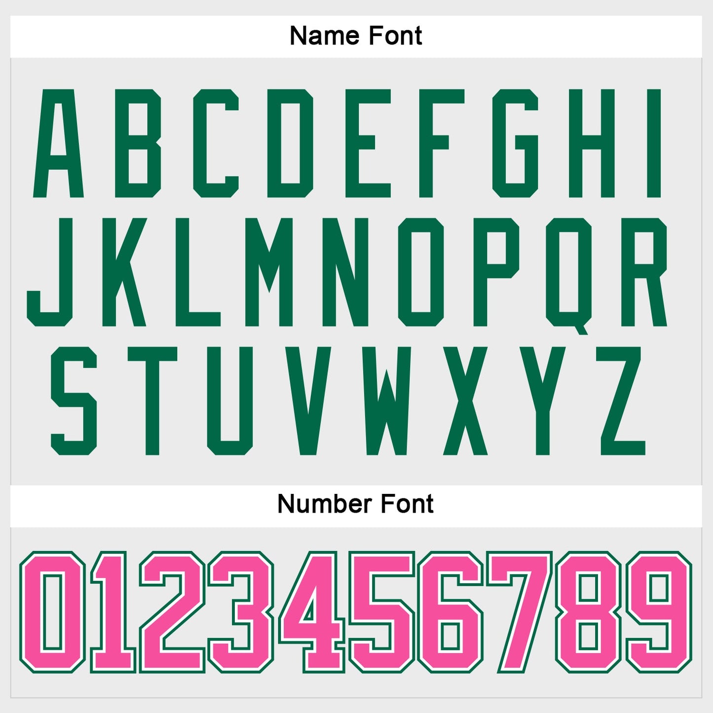 Custom White Pink-Kelly Green Hockey Lace Neck Jersey - Sky-Custom