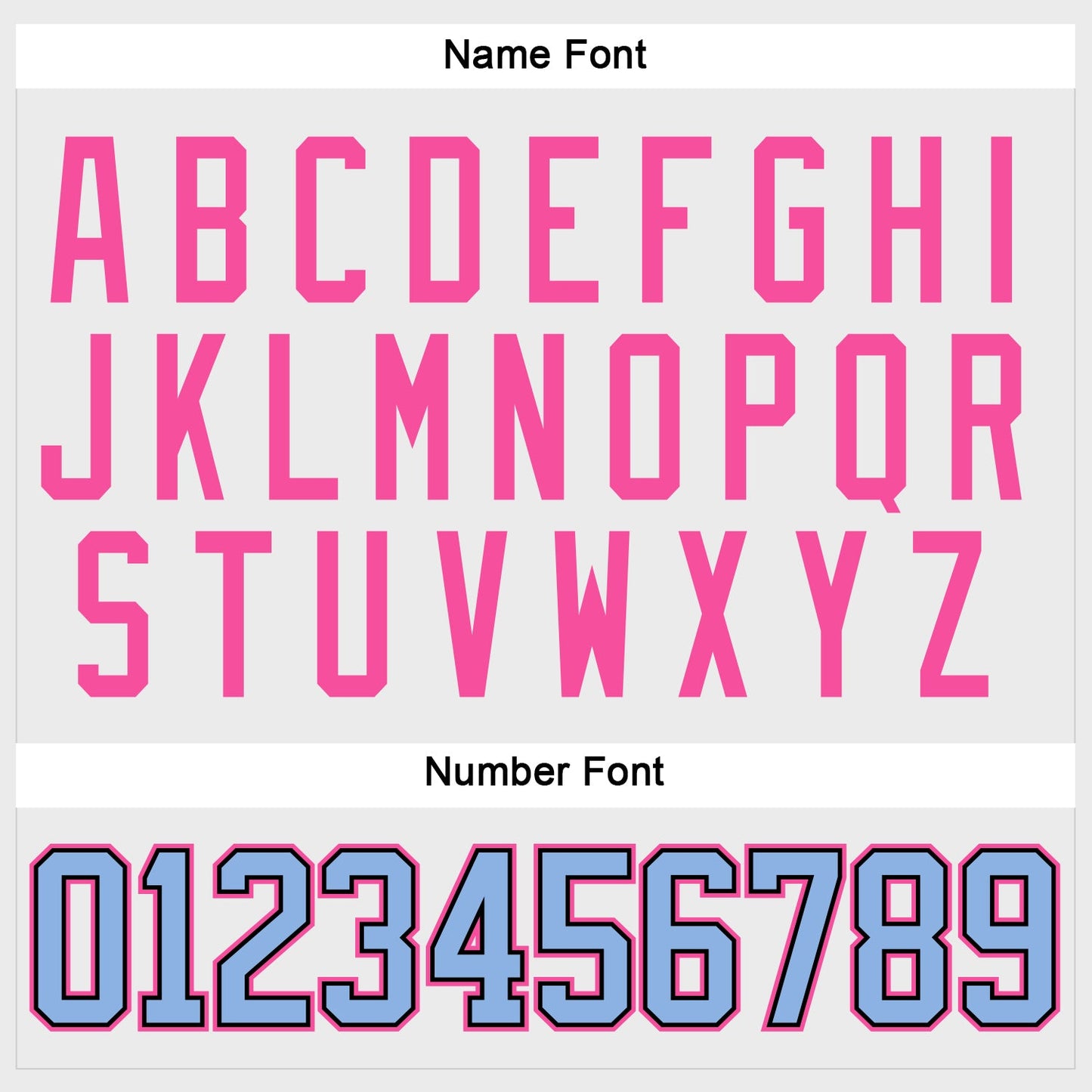 Custom White Light Blue Black-Pink Hockey Lace Neck Jersey - Sky-Custom