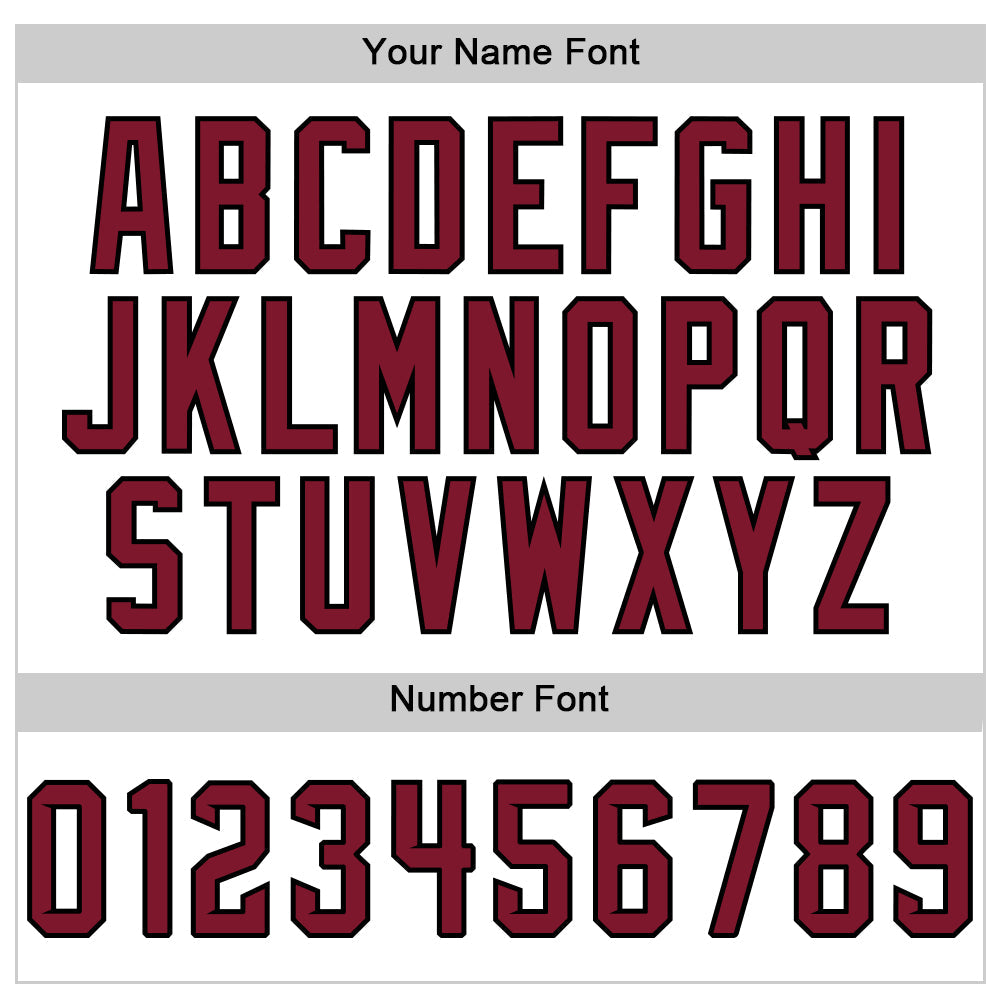 Custom White Crimson Pinstripe Black Authentic Sleeveless Baseball Jersey - Sky-Custom