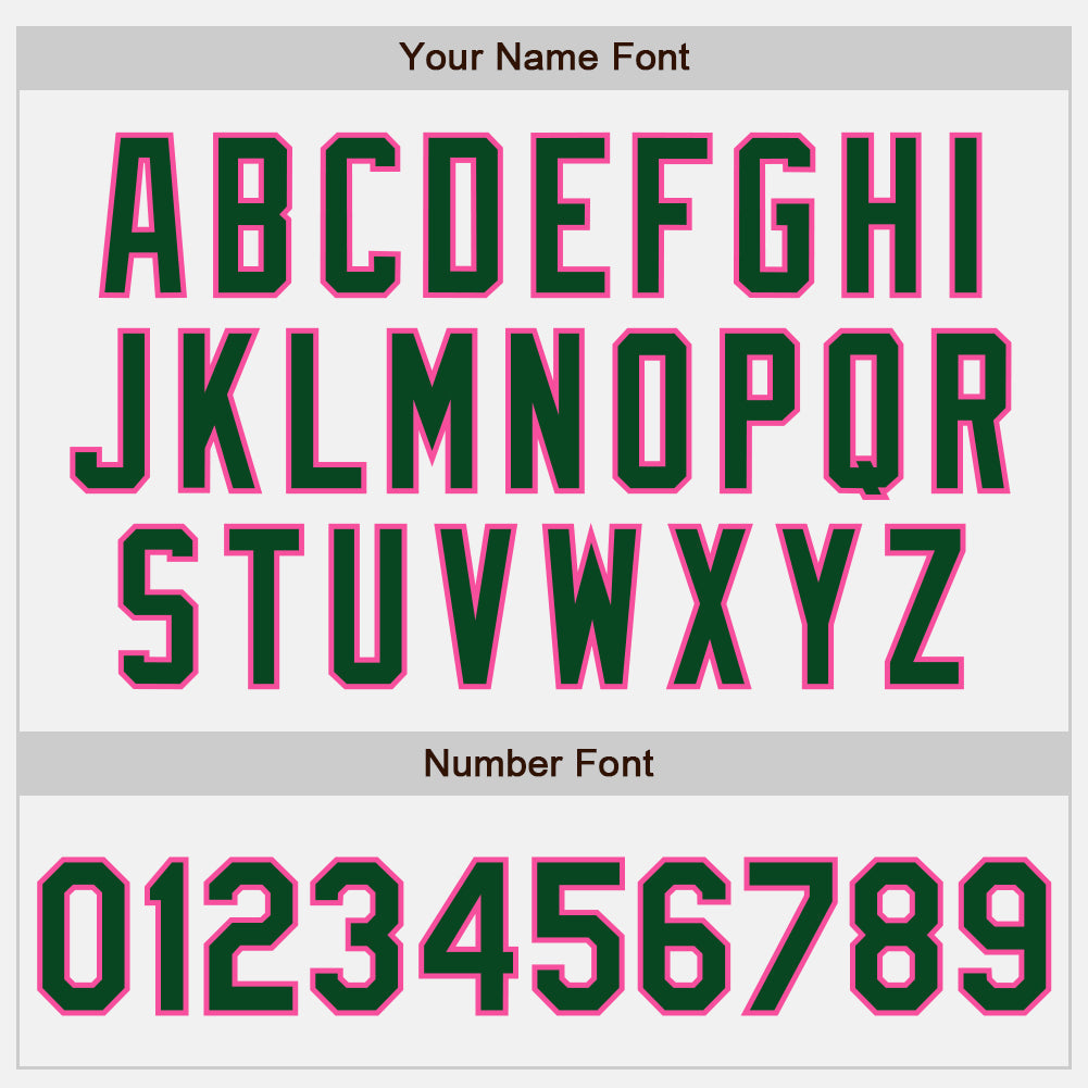 Custom White (Green Pink Pinstripe) Green-Pink Authentic Baseball Jersey - Sky-Custom