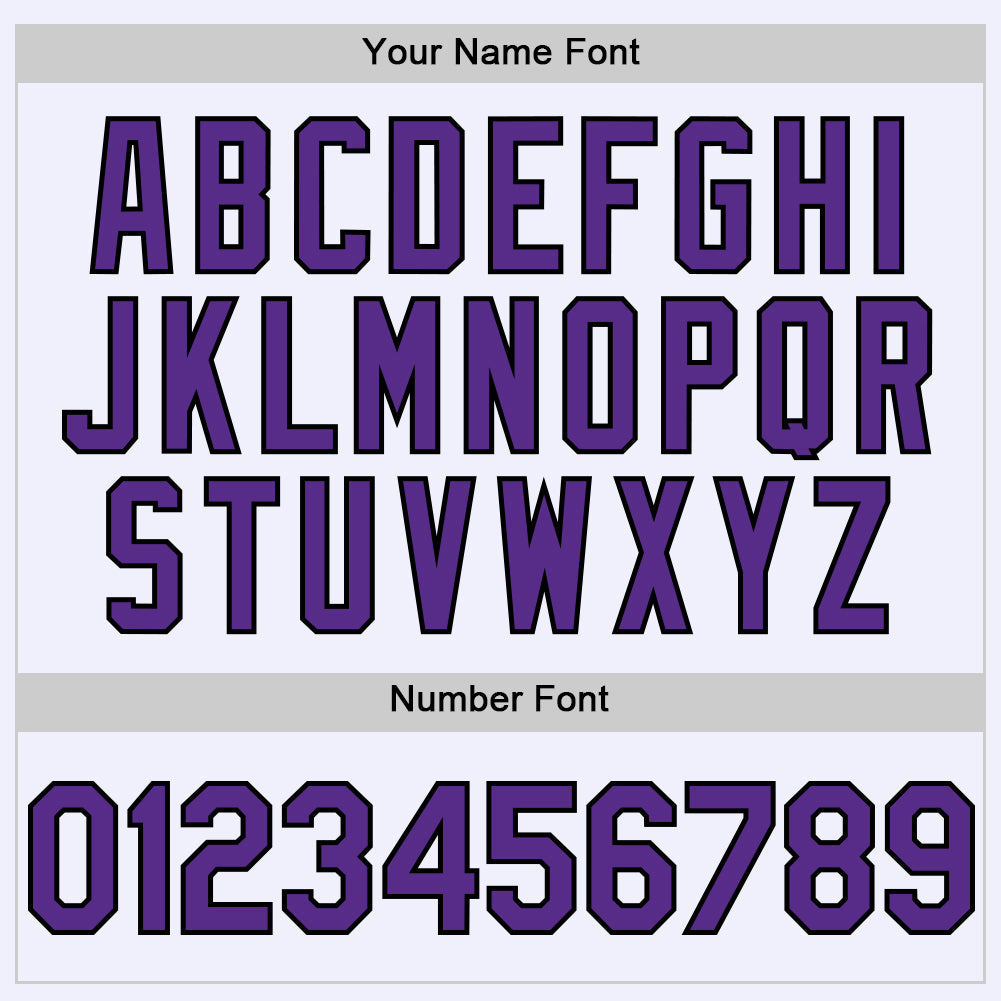 Custom White Purple-Black Mesh Authentic Throwback Baseball Jersey - Sky-Custom