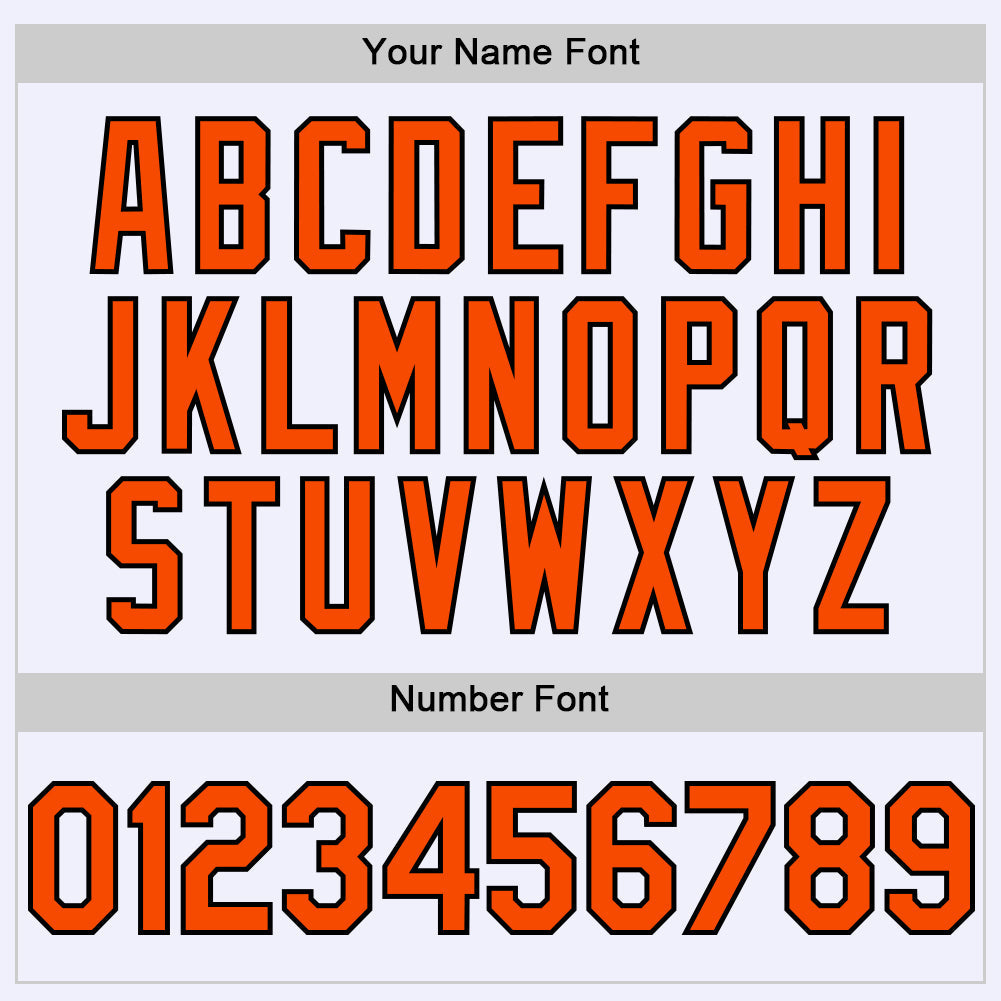 Custom White Orange-Black Mesh Authentic Throwback Baseball Jersey - Sky-Custom