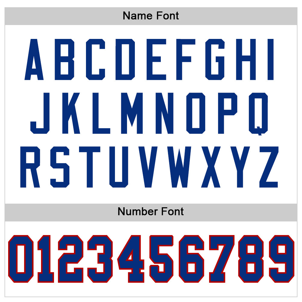 Custom White Royal-Red Mesh Authentic Throwback Football Jersey - Sky-Custom