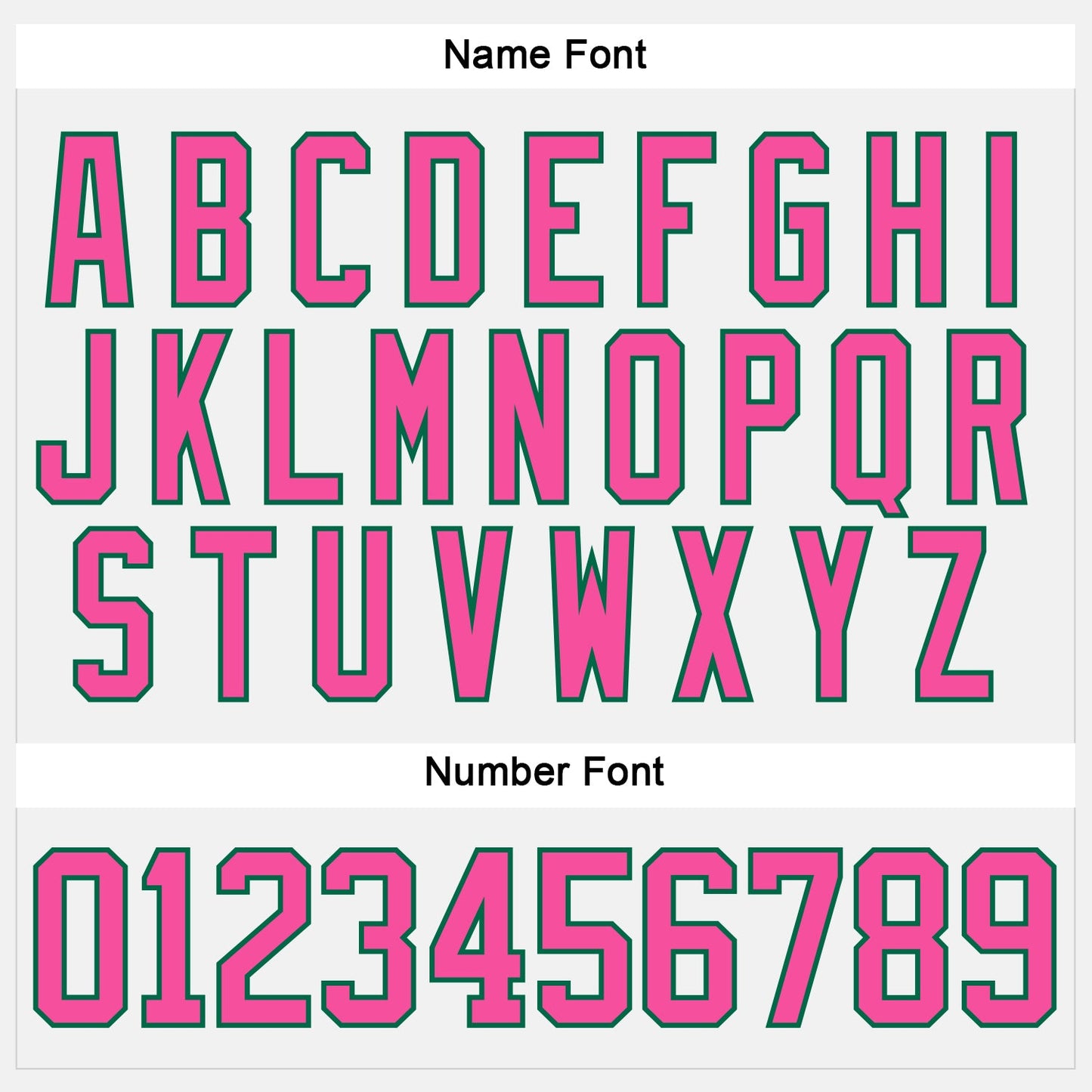 Custom White Pink-Kelly Green Hockey Lace Neck Jersey - Sky-Custom