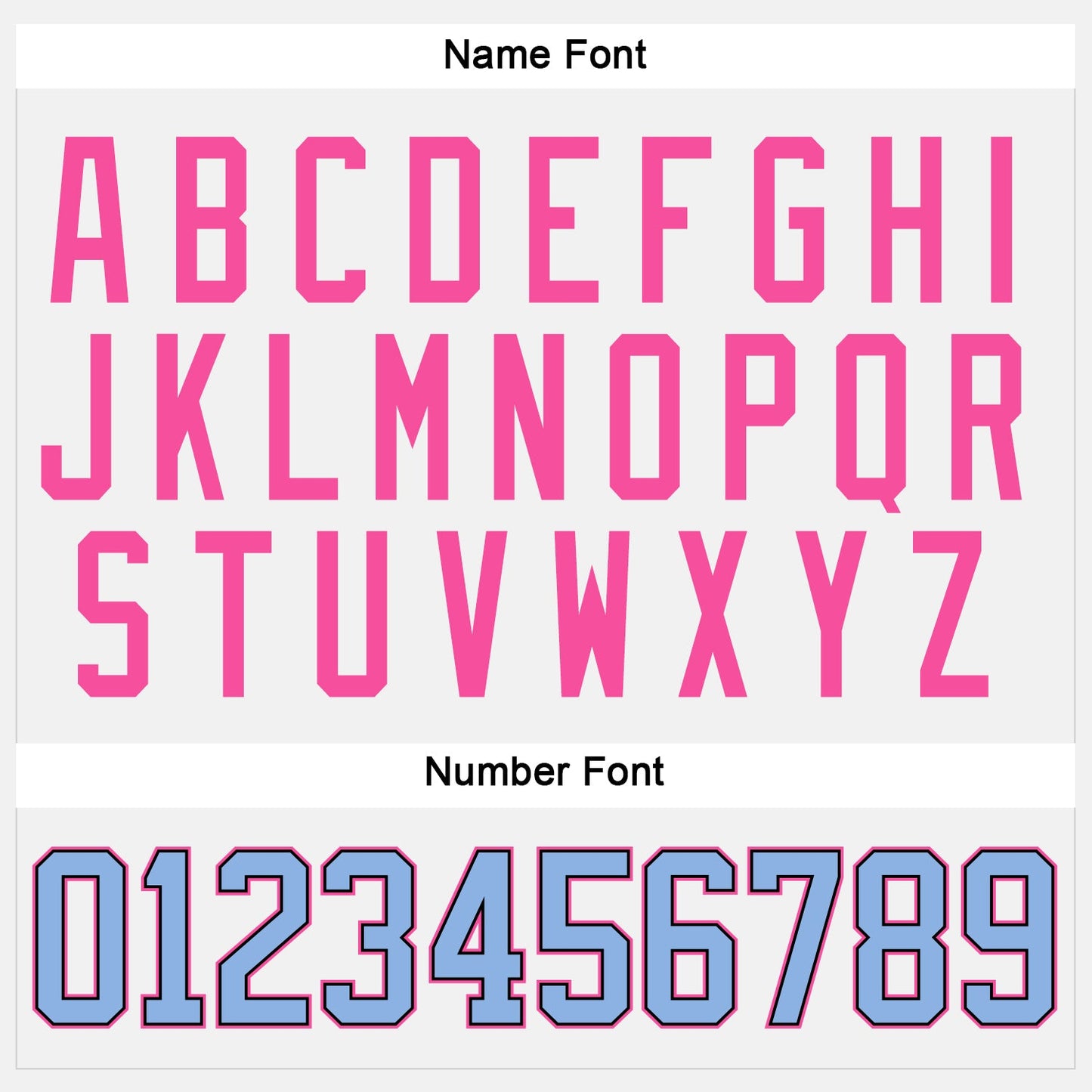 Custom White Light Blue Black-Pink Hockey Lace Neck Jersey - Sky-Custom