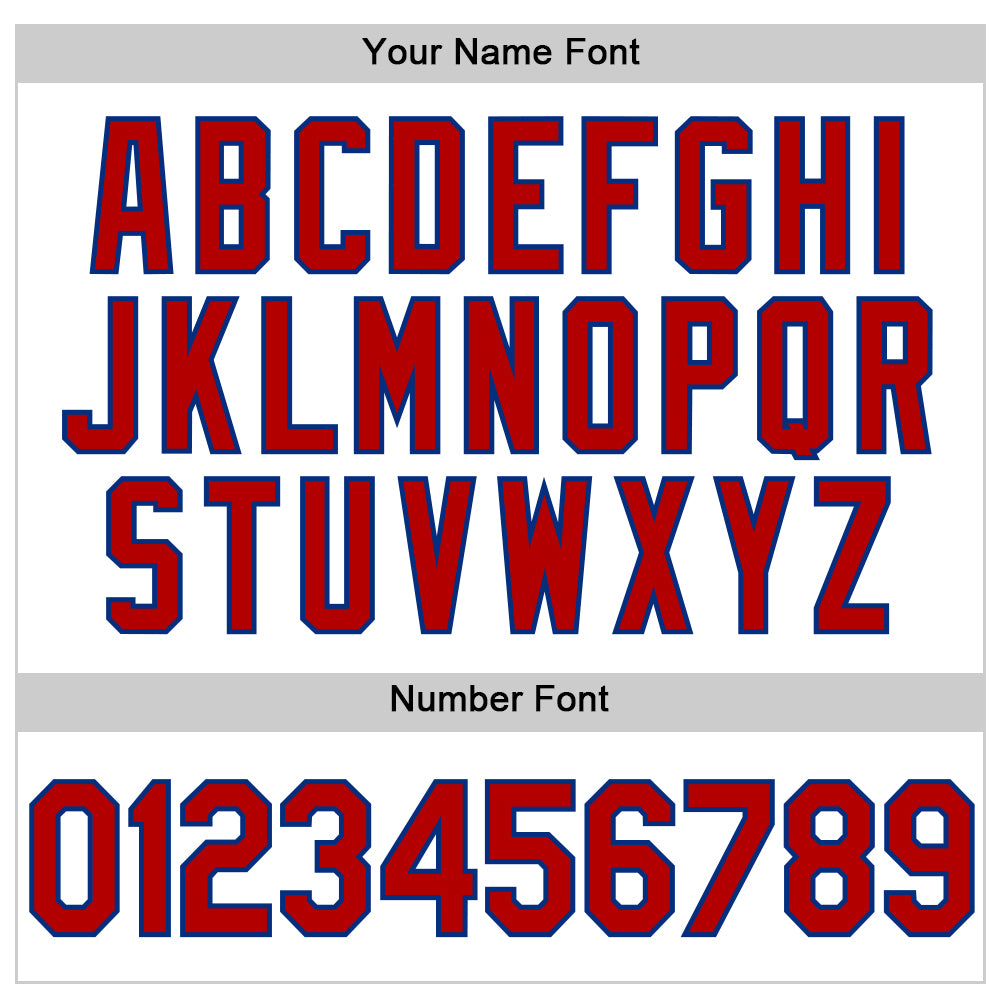 Custom White Red-Royal Authentic Throwback Baseball Jersey - Sky-Custom