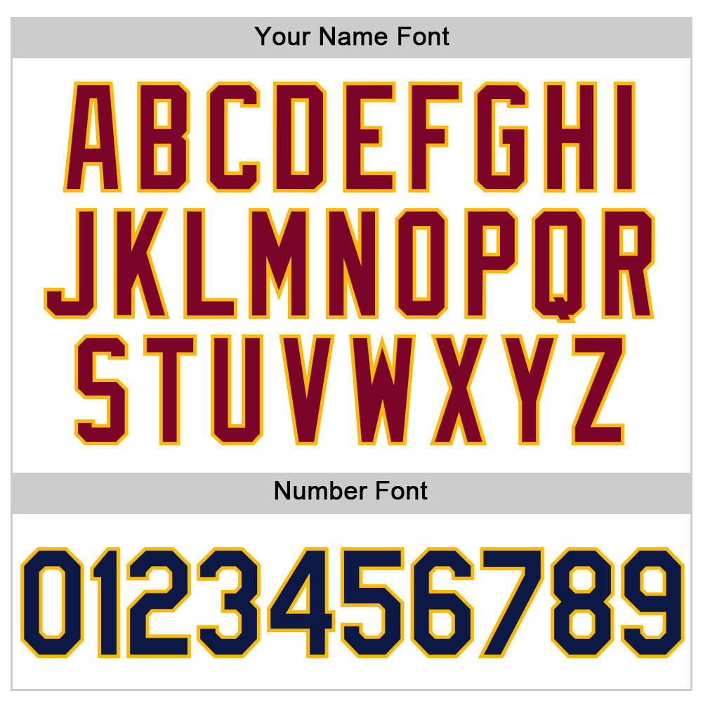 Custom White Navy-Gold Authentic Throwback Baseball Jersey - Sky-Custom