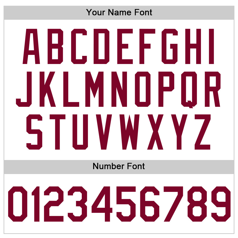 Custom White Maroon Authentic Throwback Baseball Jersey - Sky-Custom