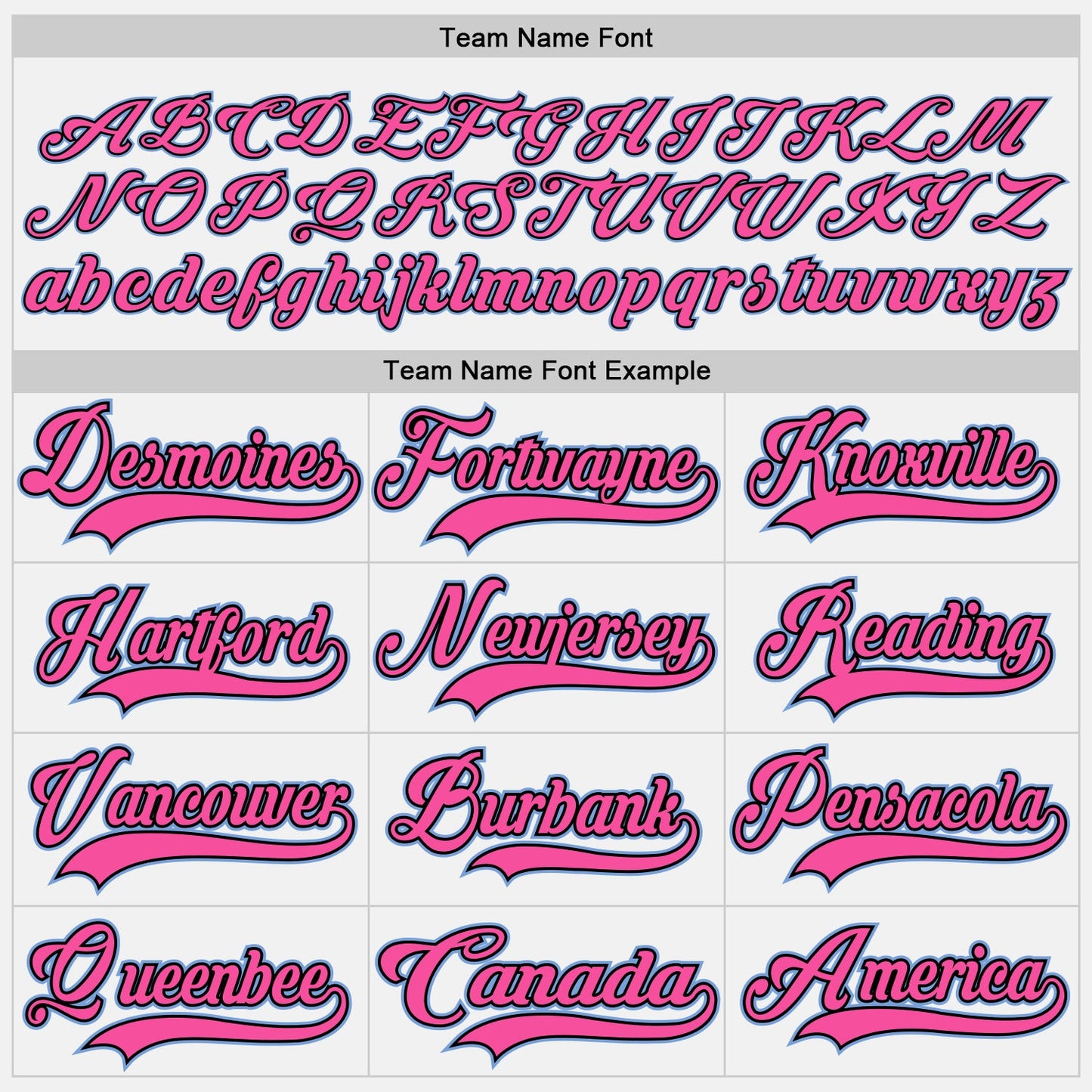Custom White Light Blue Black-Pink Hockey Jersey - Sky-Custom
