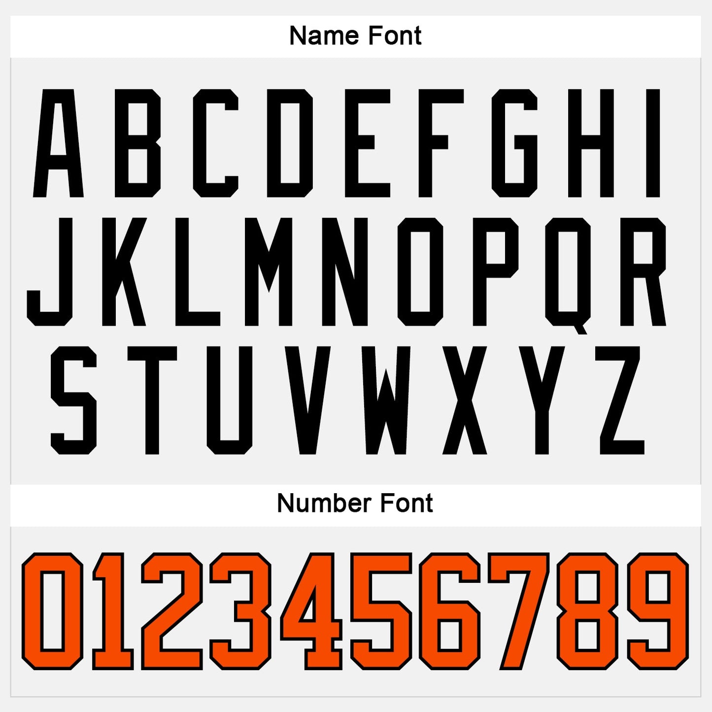 Custom White Orange-Black Hockey Jersey - Sky-Custom