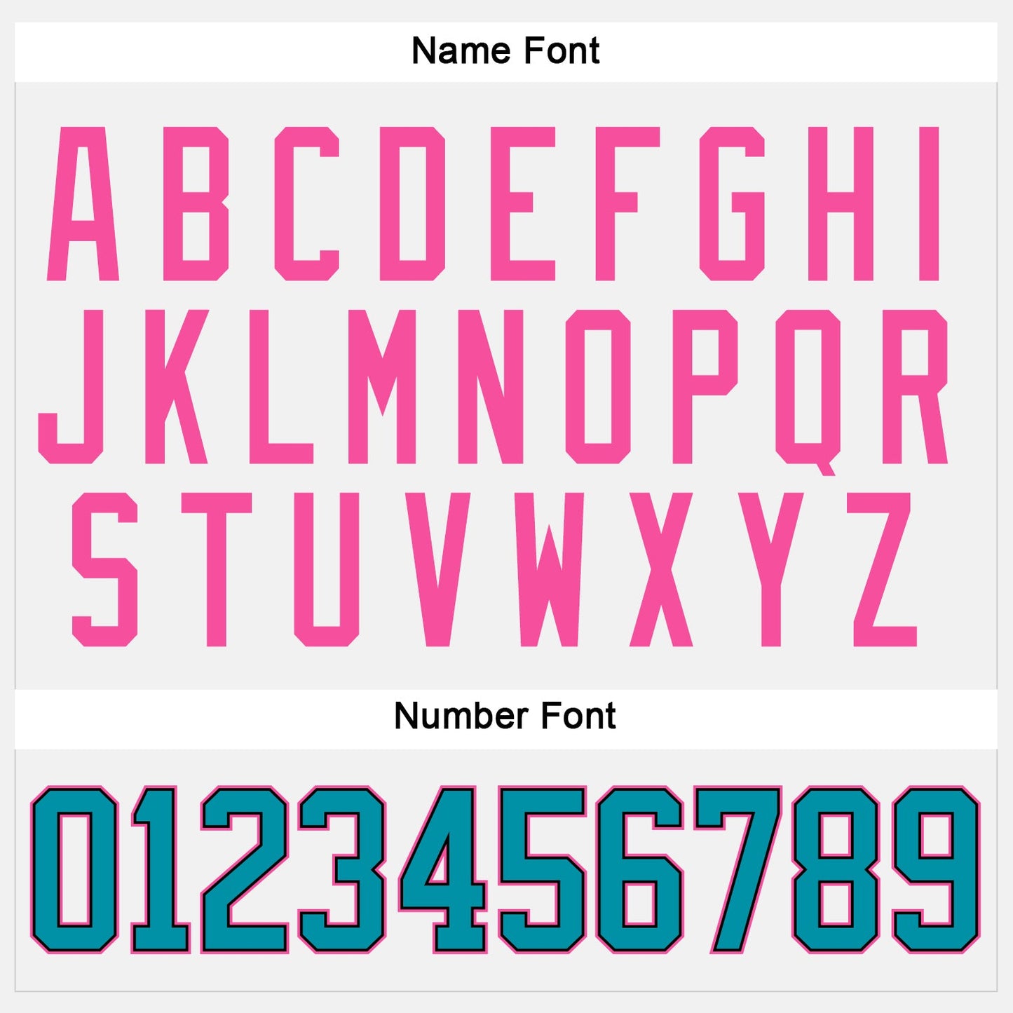 Custom White Teal Black-Pink Hockey Jersey - Sky-Custom
