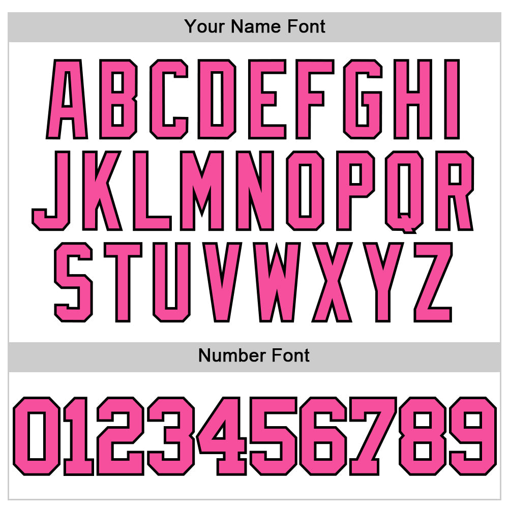 Custom White Pink-Black Authentic Throwback Basketball Jersey - Sky-Custom