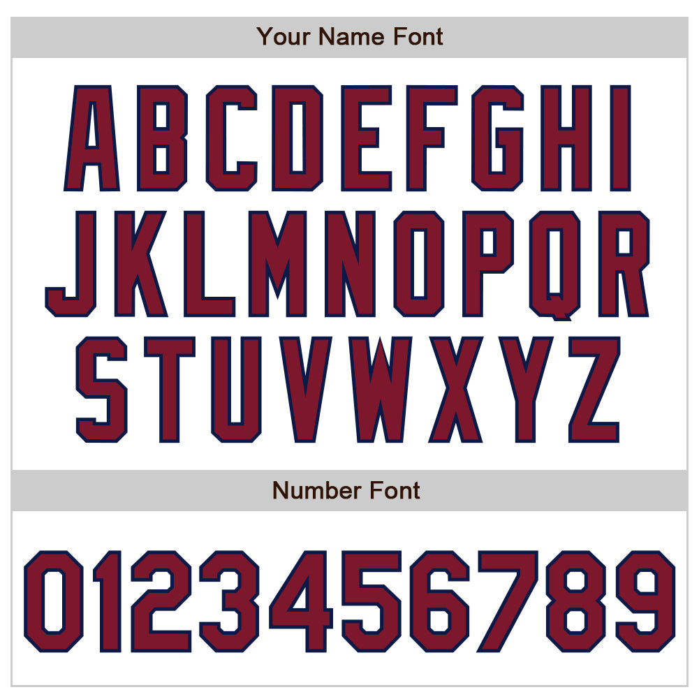 Custom White Crimson-Navy Authentic Baseball Jersey - Sky-Custom