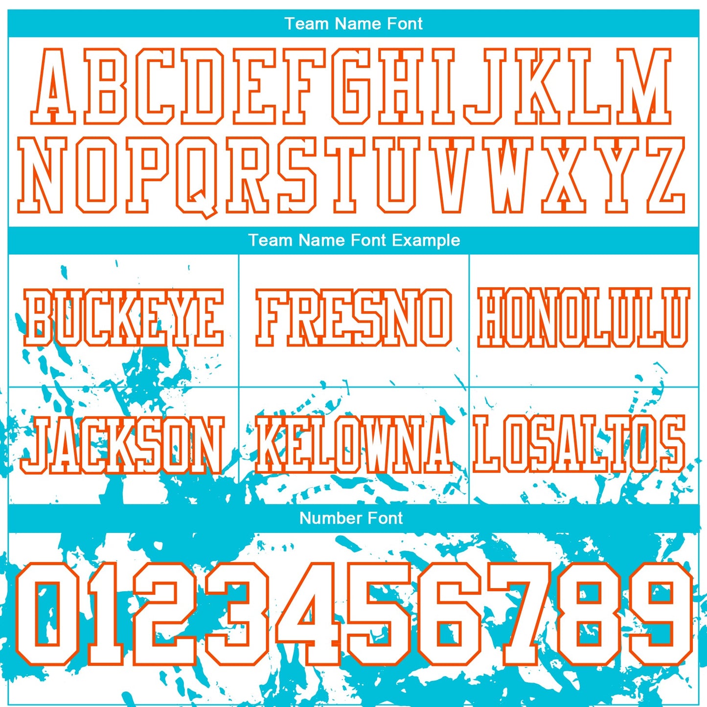 Custom White Lakes Blue-Orange Splash Mesh Authentic Football Jersey - Sky-Custom