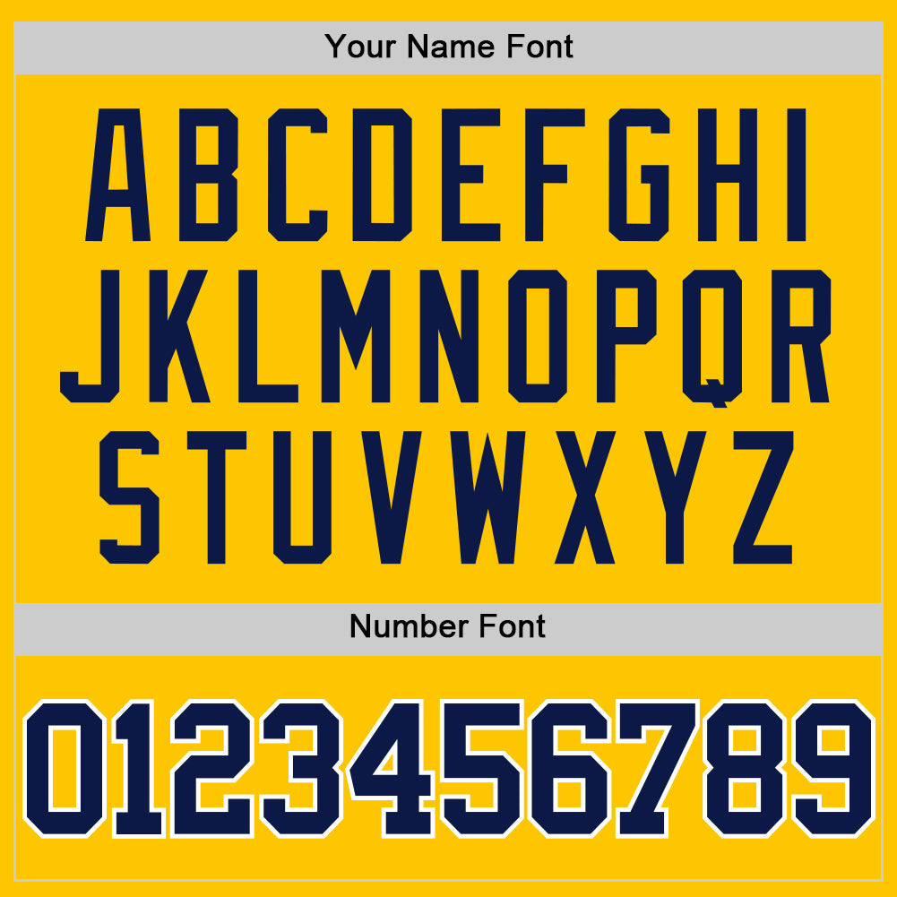 Custom Yellow Navy-White Authentic Basketball Jersey - Sky-Custom